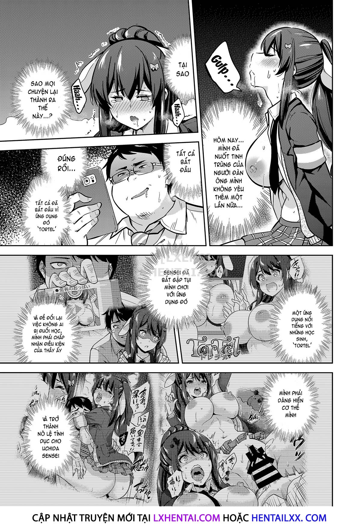 Đọc truyện hentai SNS Seitokai Yakuin Wo Netotte Share Suru Hanashi. - Chap 2