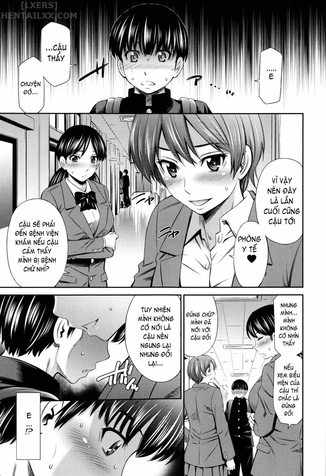 Đọc truyện hentai Hokenshitsu no Sagara Sensei - Chap 3
