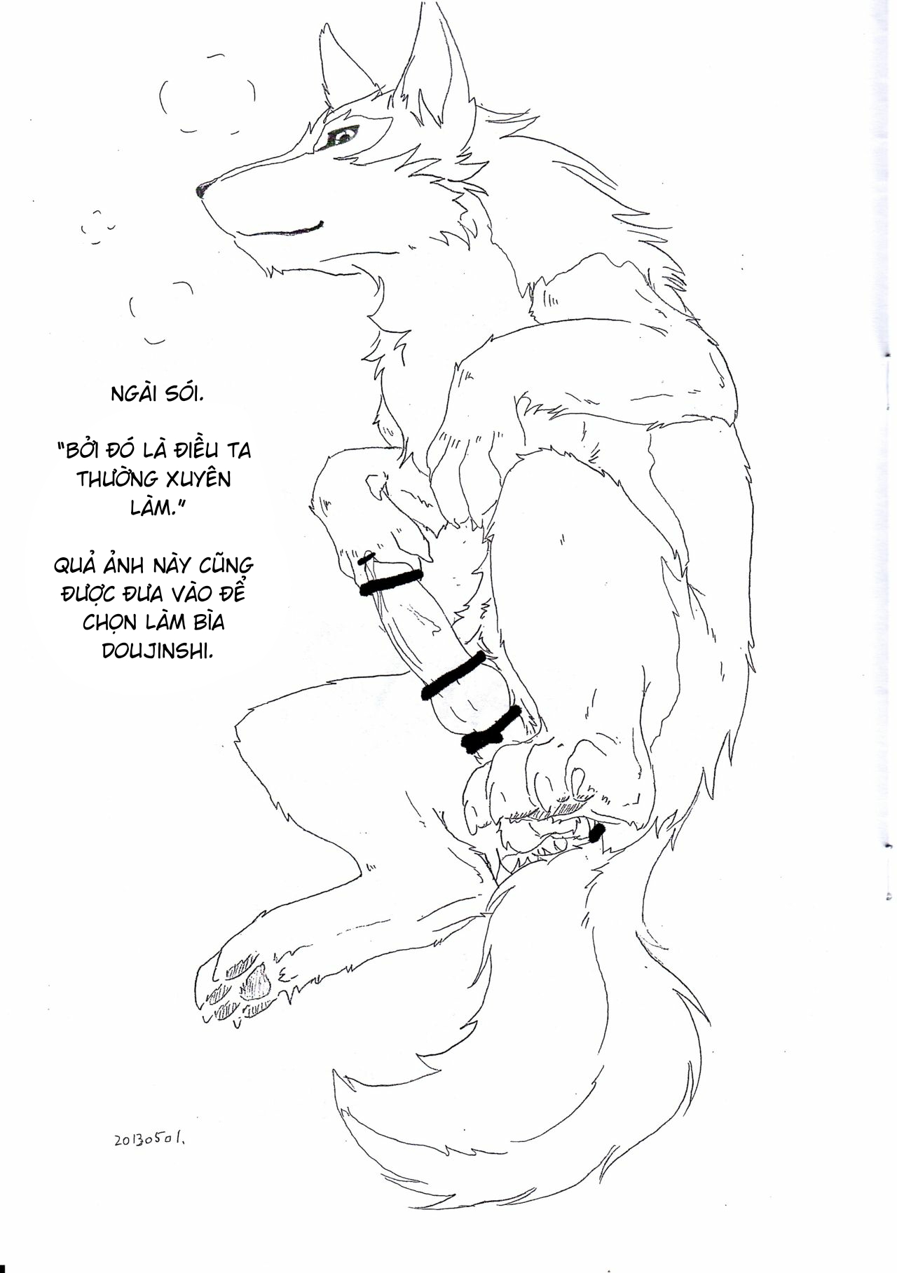 Đọc truyện hentai The love story of Ame and Mr Wolf - Oneshot