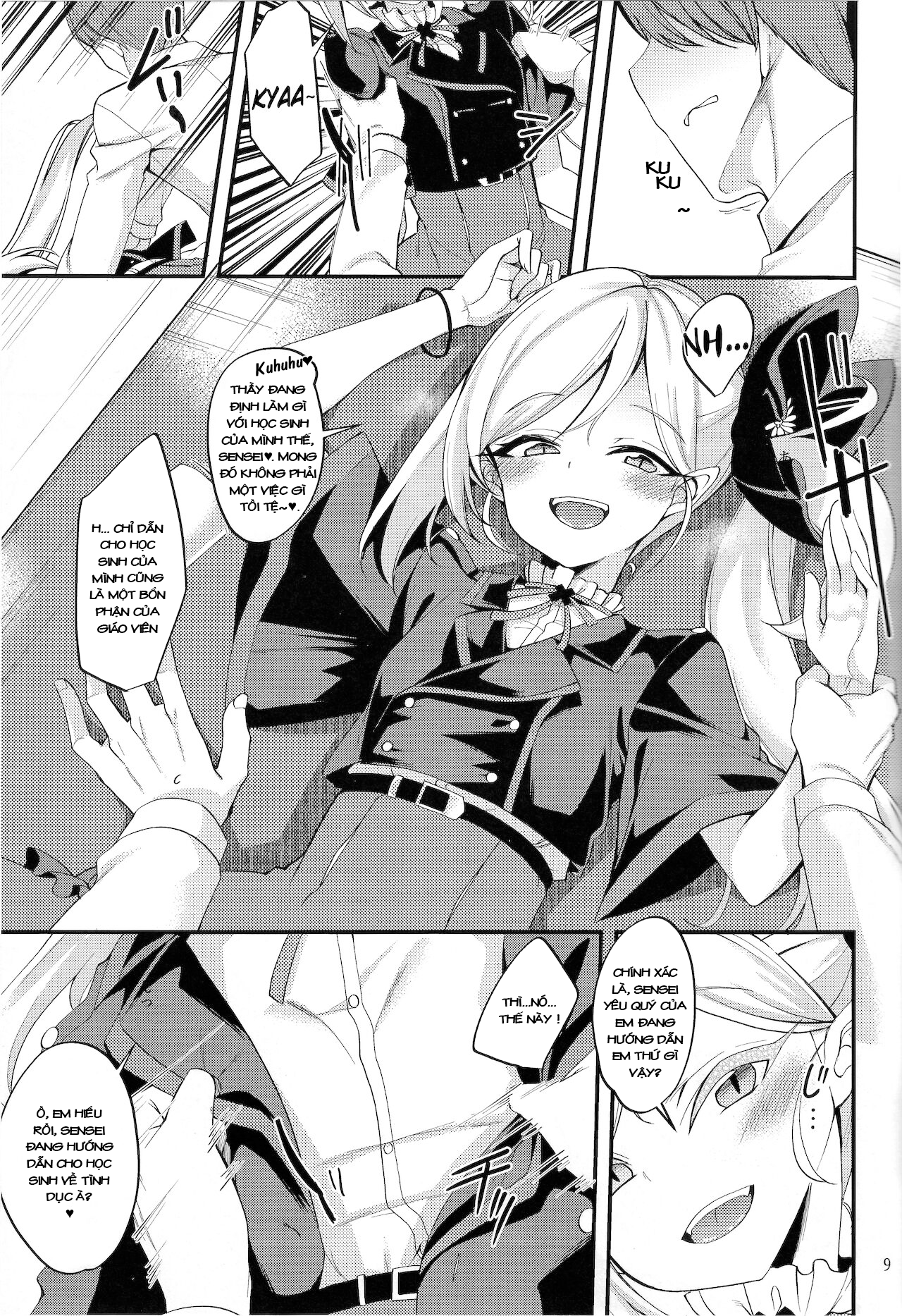 Đọc truyện hentai Một ngày hư hỏng của Mutsuki - Oneshot