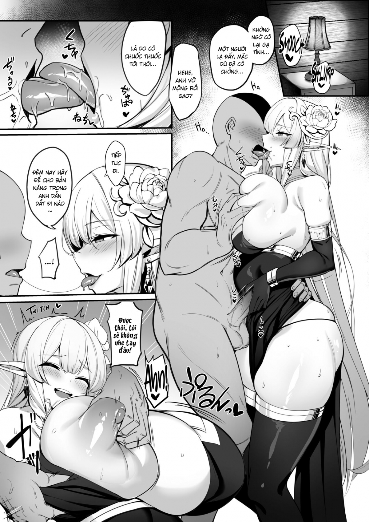 Đọc truyện hentai Truyện về nàng ELF nội trợ - Oneshot