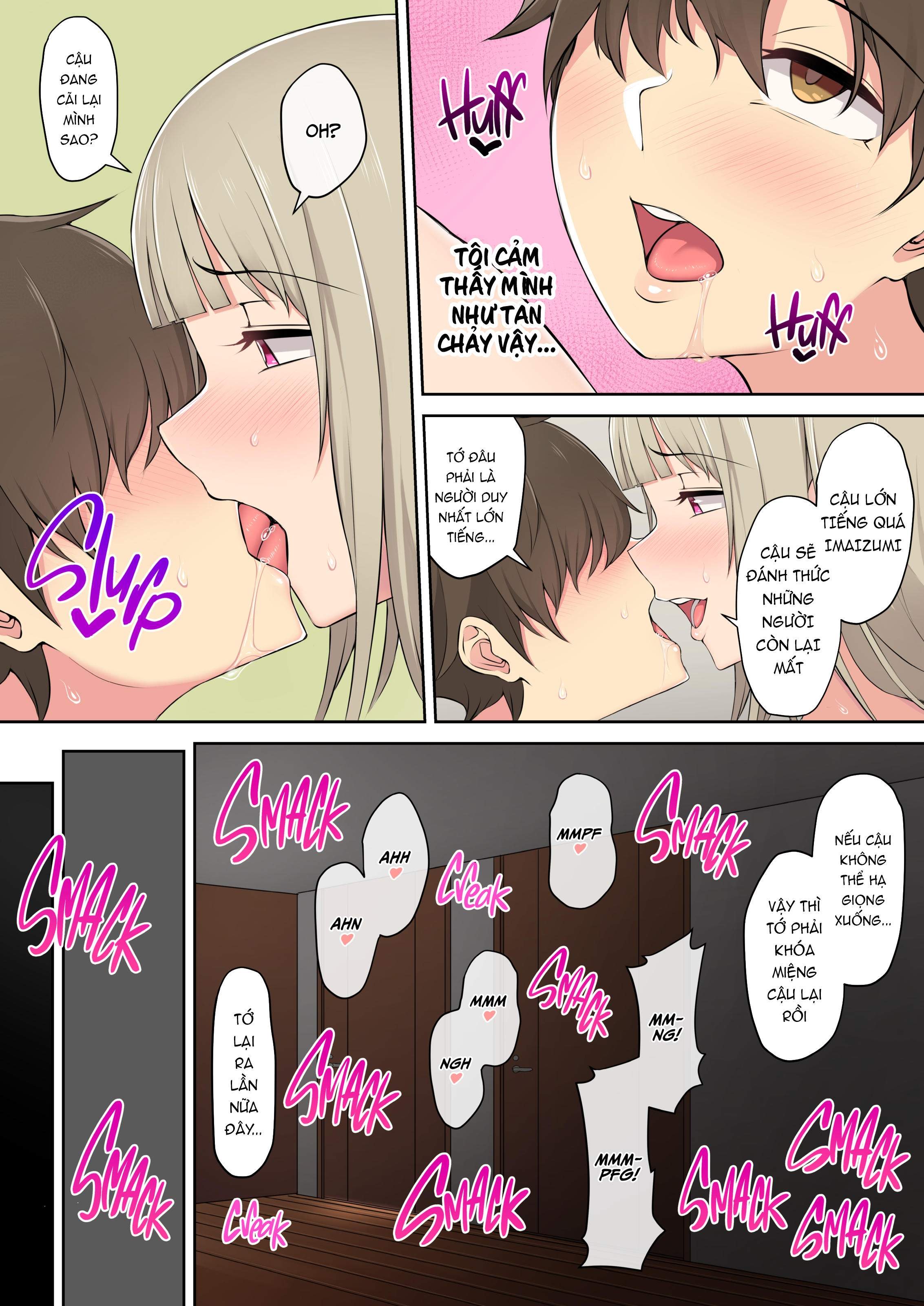 Đọc truyện hentai Imaizumi đưa cả bầy Gyaru về nhà mình - Chap 1