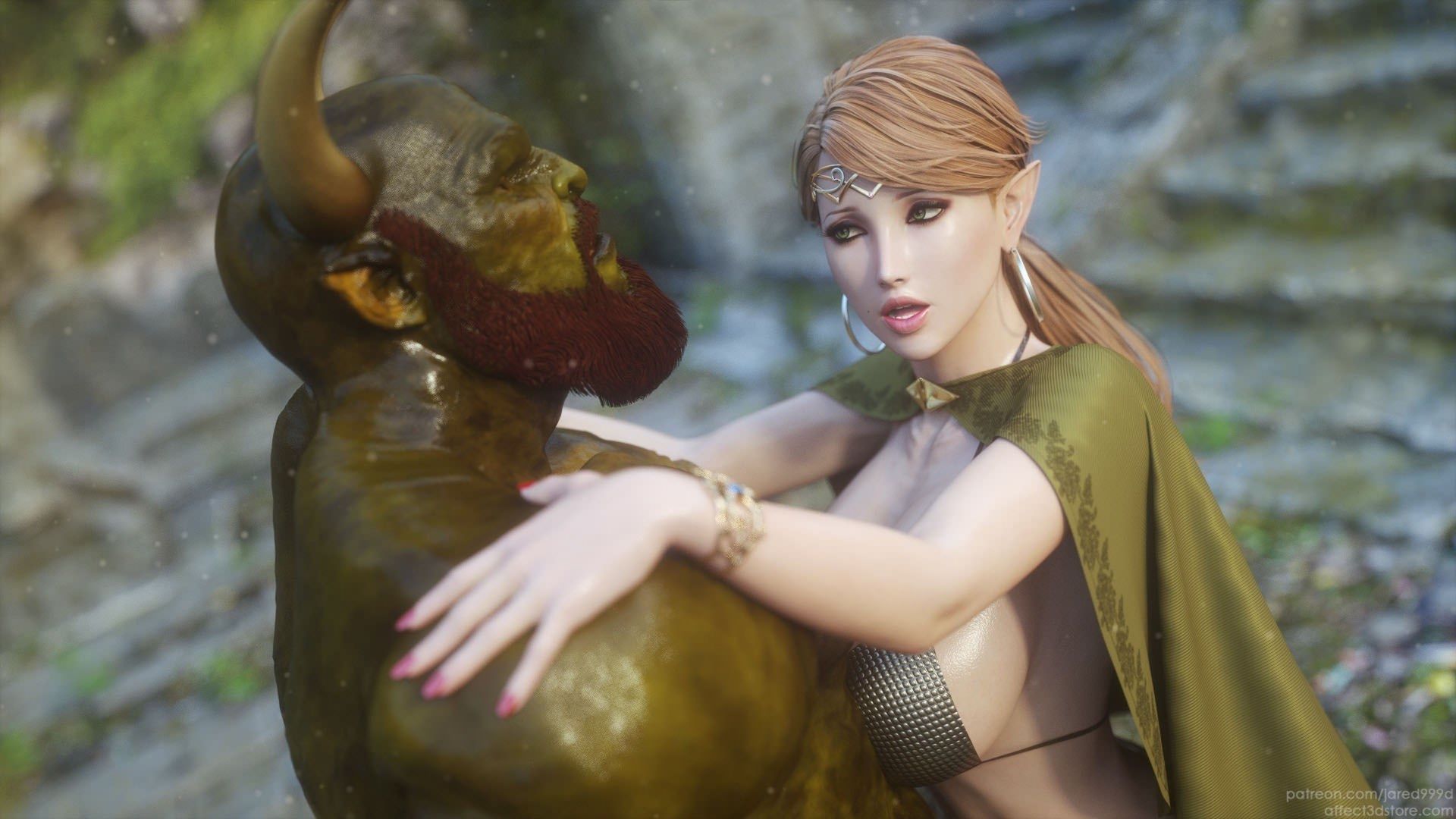 Đọc truyện hentai Elf Slave - Chapter 1: Side B