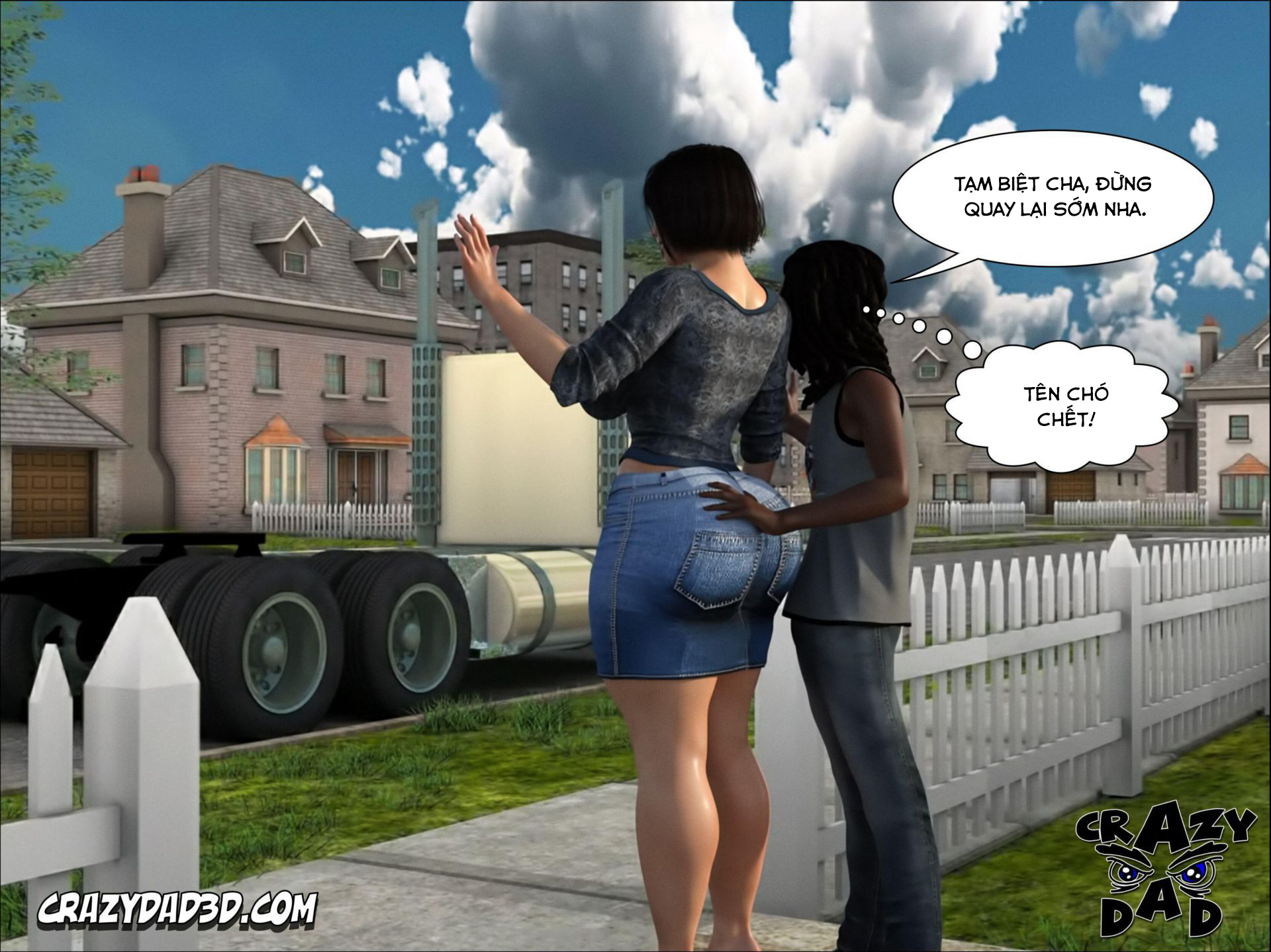 Đọc truyện hentai Foster Mother - Vol 4 - Chap 11: Địt ngay trên ông ta.