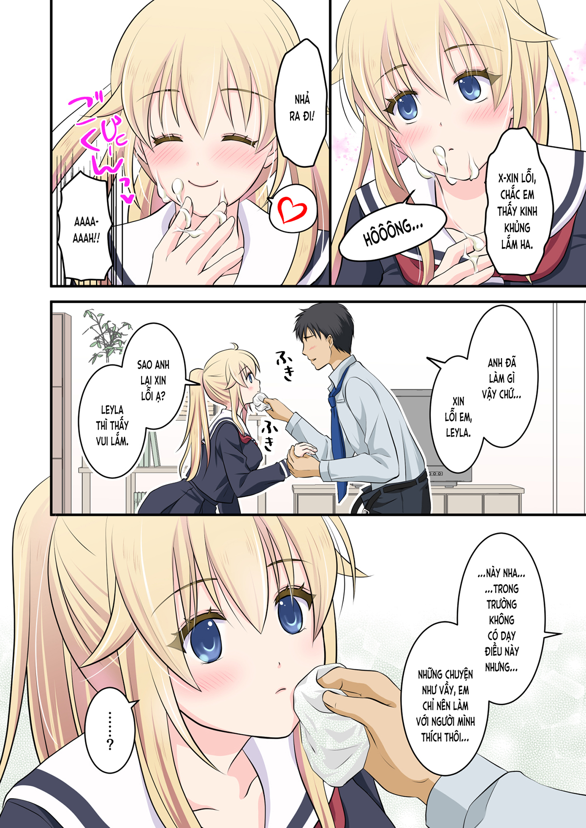 Đọc truyện hentai Mỹ nữ ngoại quốc ngây ngô bắt chuyện ngay trước nhà (nguyên tác) - Oneshot