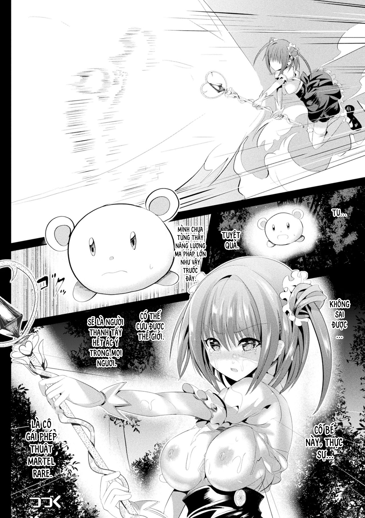 Đọc truyện hentai Thiếu nữ ma thuật - Chap 3