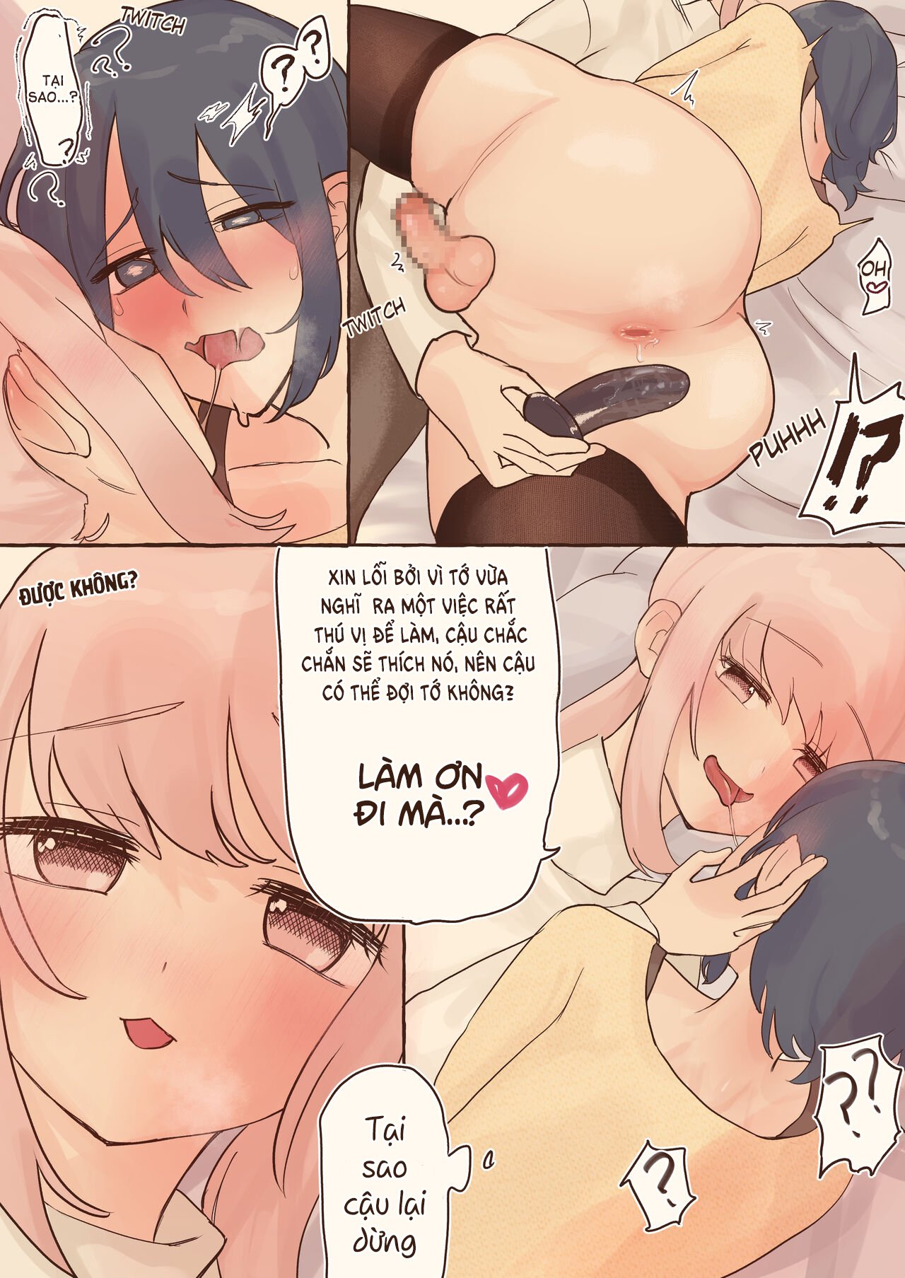 Đọc truyện hentai Kể từ khi sở thích mặc đồ con gái của tôi bị phát hiện bạn gái tôi bắt đầu tất công to - Oneshot