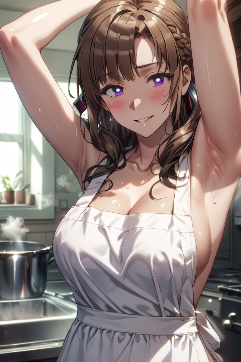 Đọc truyện hentai Tuyển tập Albums Art hentai - Chap 82 - Naked Apron Mamako