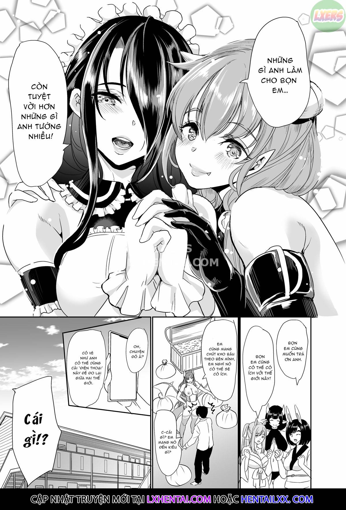 Đọc truyện hentai My Harem in Another World Collection - Chap 13 - All Pussy is Mine