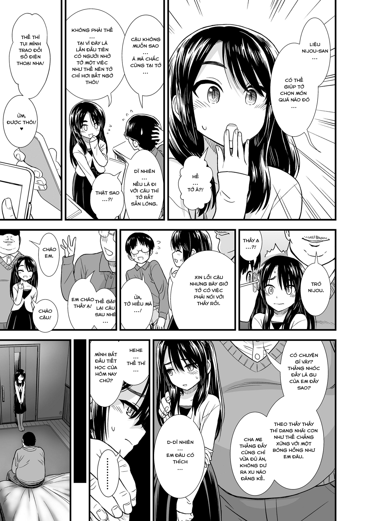 Đọc truyện hentai Nữ Sinh Ưu Tú Nijou-san! - Oneshot