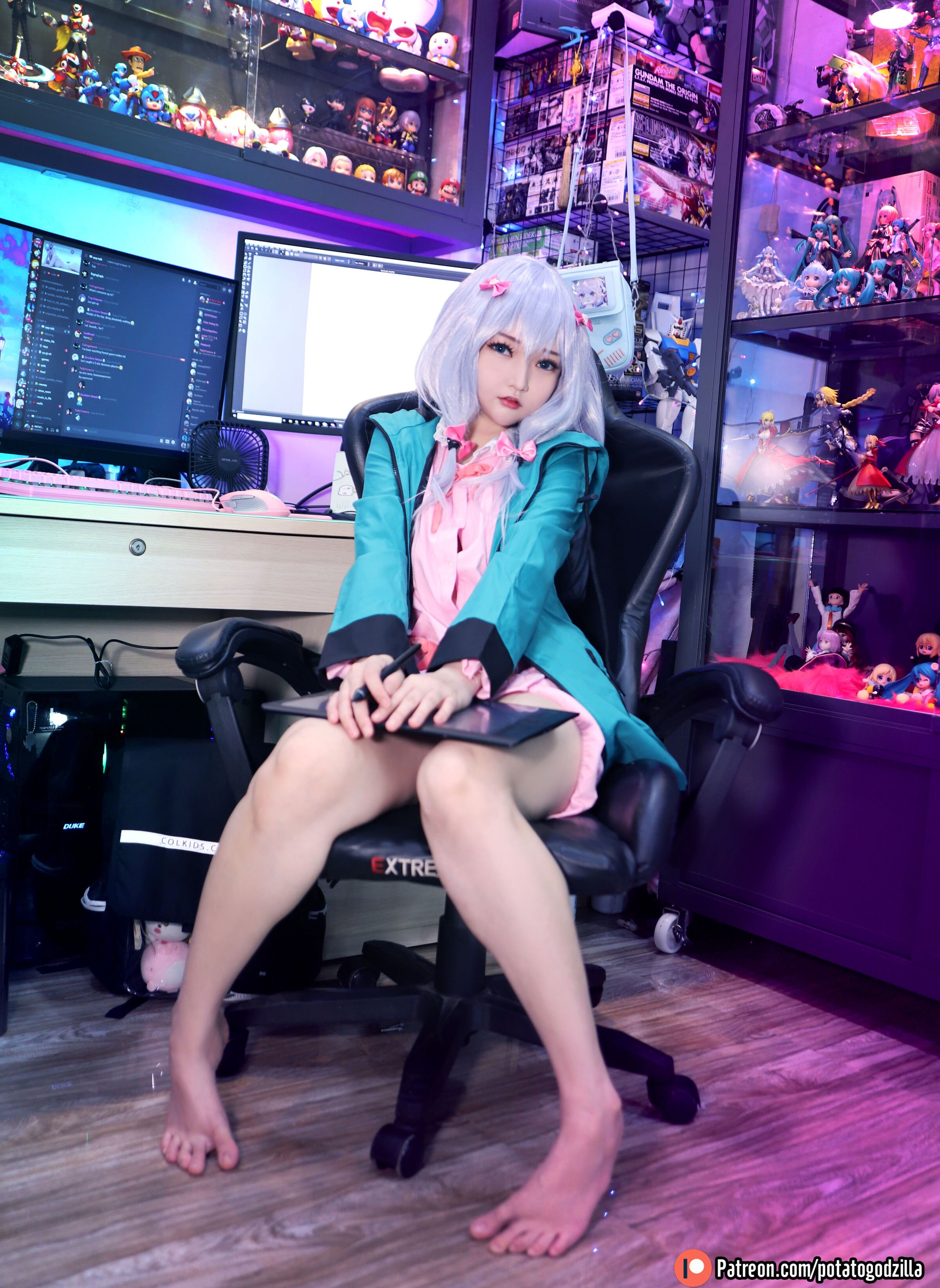 Đọc truyện hentai Tuyển tập Albums siêu phẩm Cosplay - Chap 467 - Potato Godzilla - Sagiri