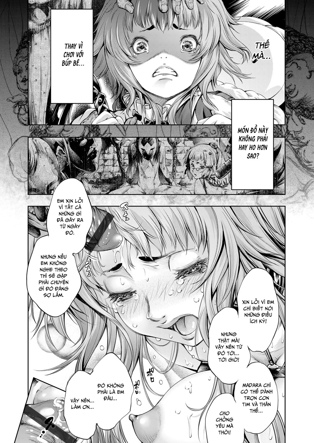 Đọc truyện hentai Trong Lâu Đài Ấy ~ Hiếp dâm cực độ ~ - Chap 4 adu biến