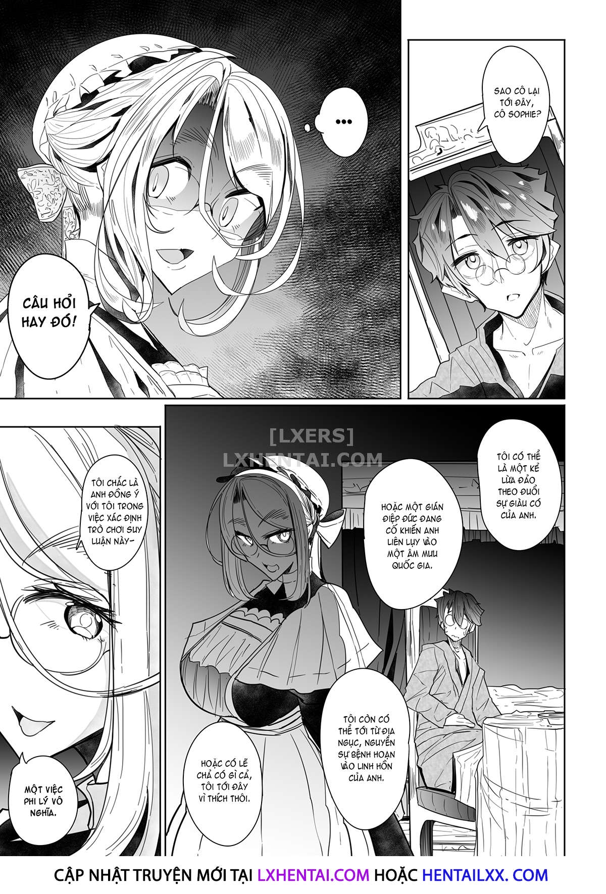 Đọc truyện hentai Shinshi Tsuki Maid no Sophie-san - Chap 2