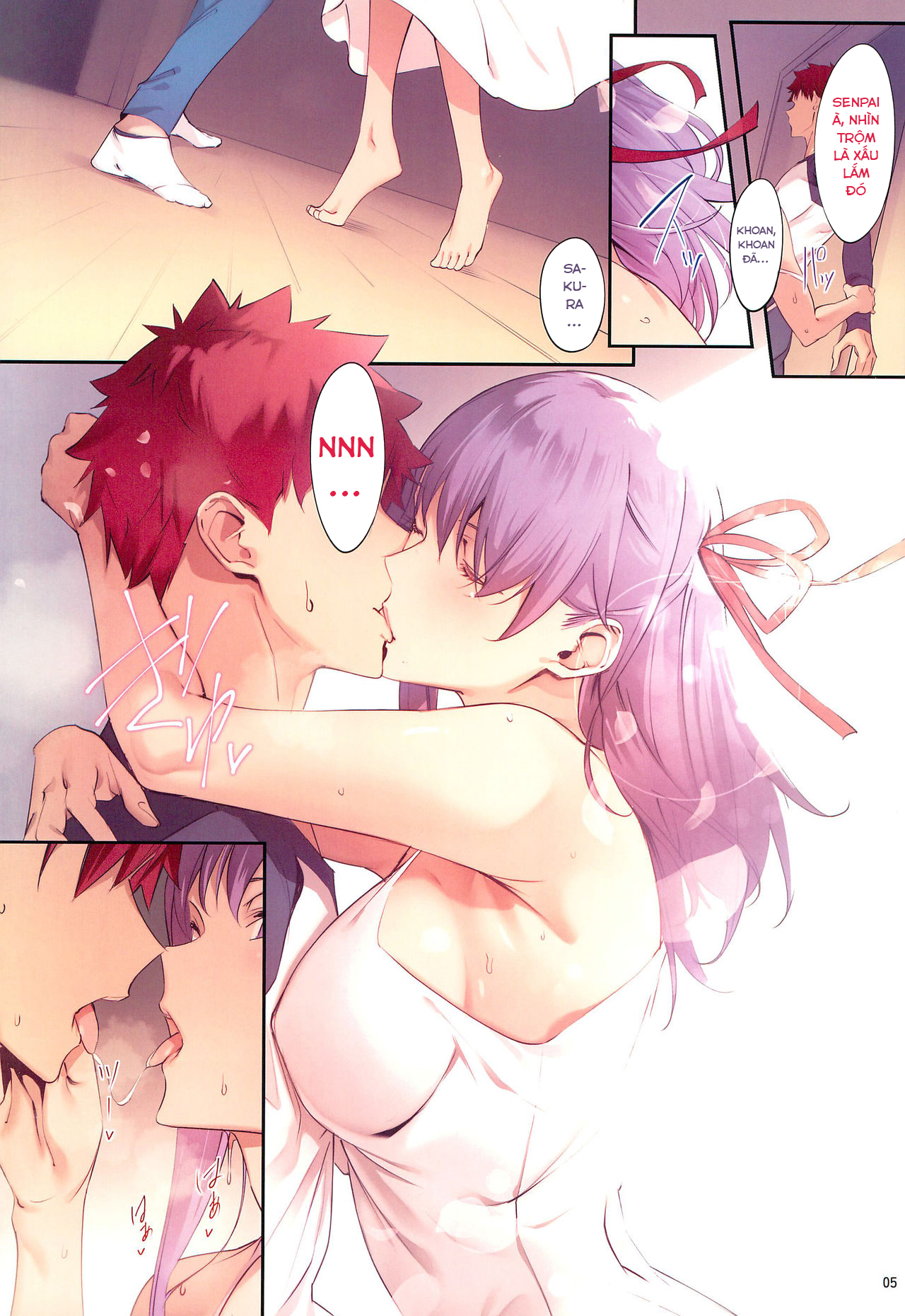 Đọc truyện hentai THE BOOK OF SAKURA 3 (Fate/Stay Night) - Oneshot