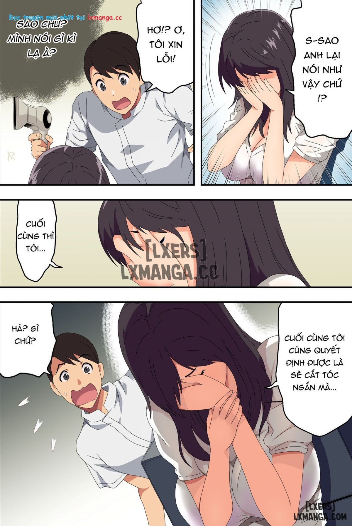 Đọc truyện hentai Barber Shop Fuck - Oneshot