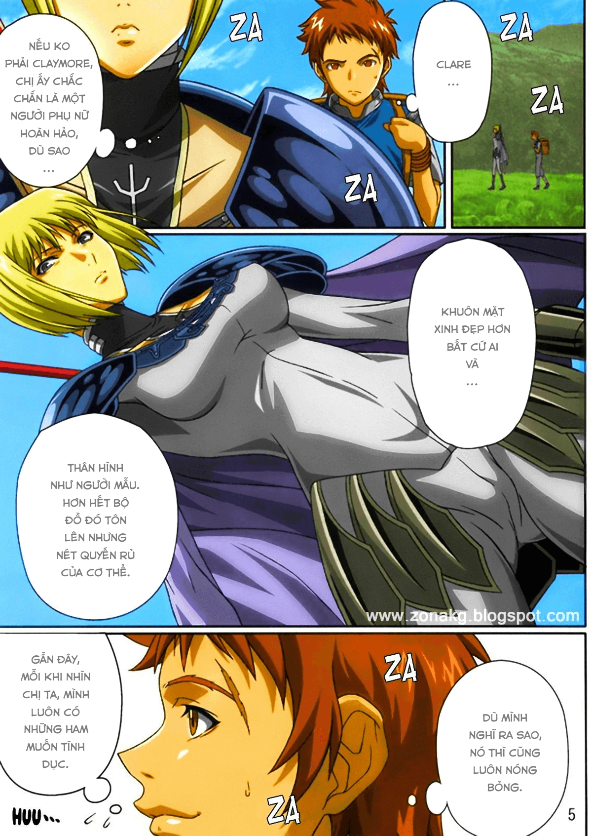 Đọc truyện hentai Industrial (Claymore) - Oneshot