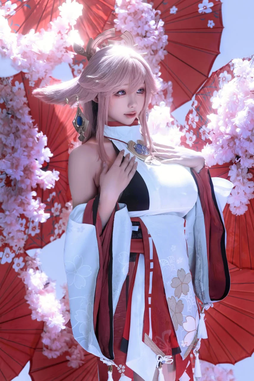 Đọc truyện hentai Tuyển tập Albums siêu phẩm Cosplay - Chap 70 - Izayoi Rui - Yae Miko