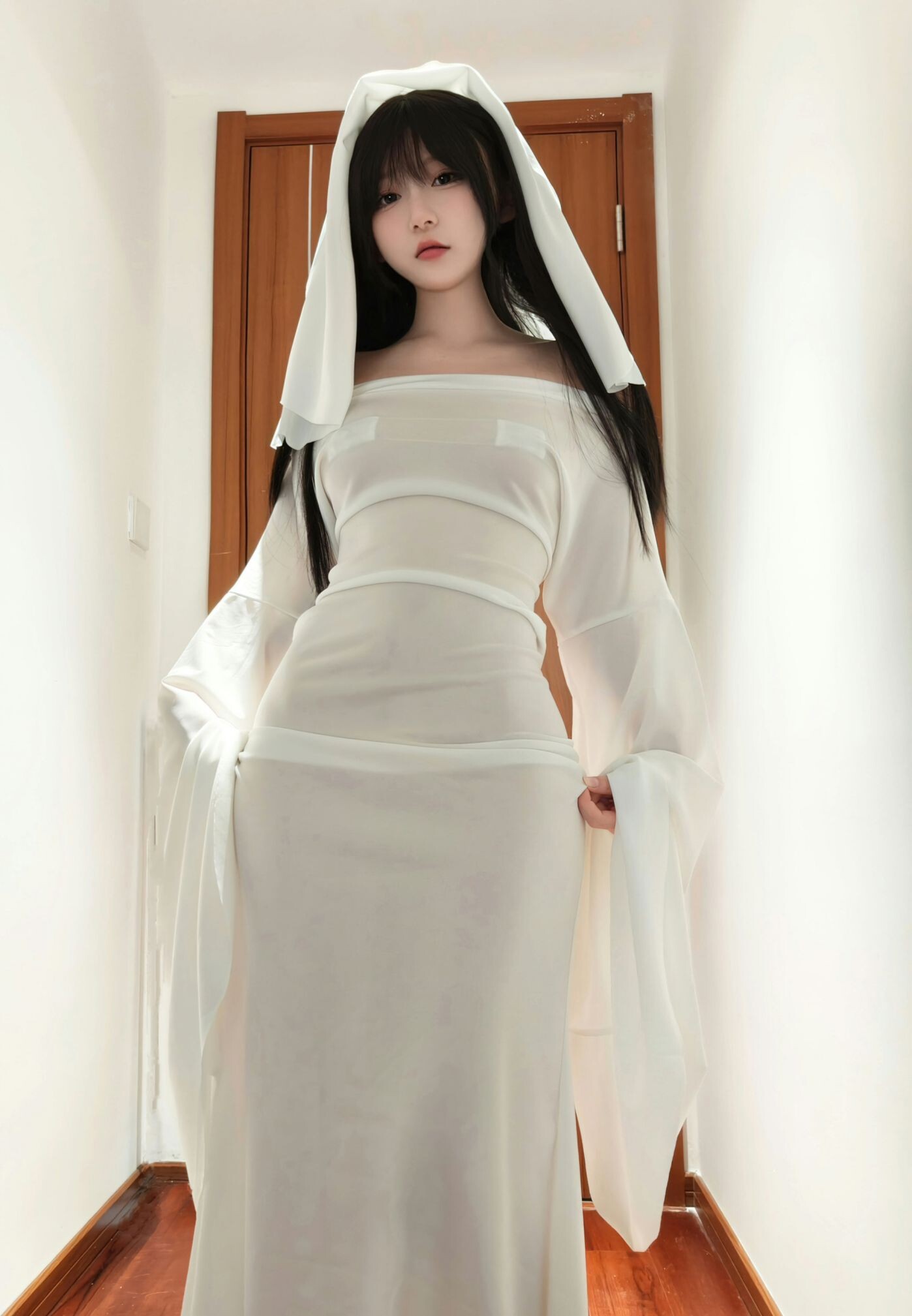 Đọc truyện hentai Tuyển tập Albums siêu phẩm Cosplay - Chap 1002 - Mysterious Pear - Ghost Girl