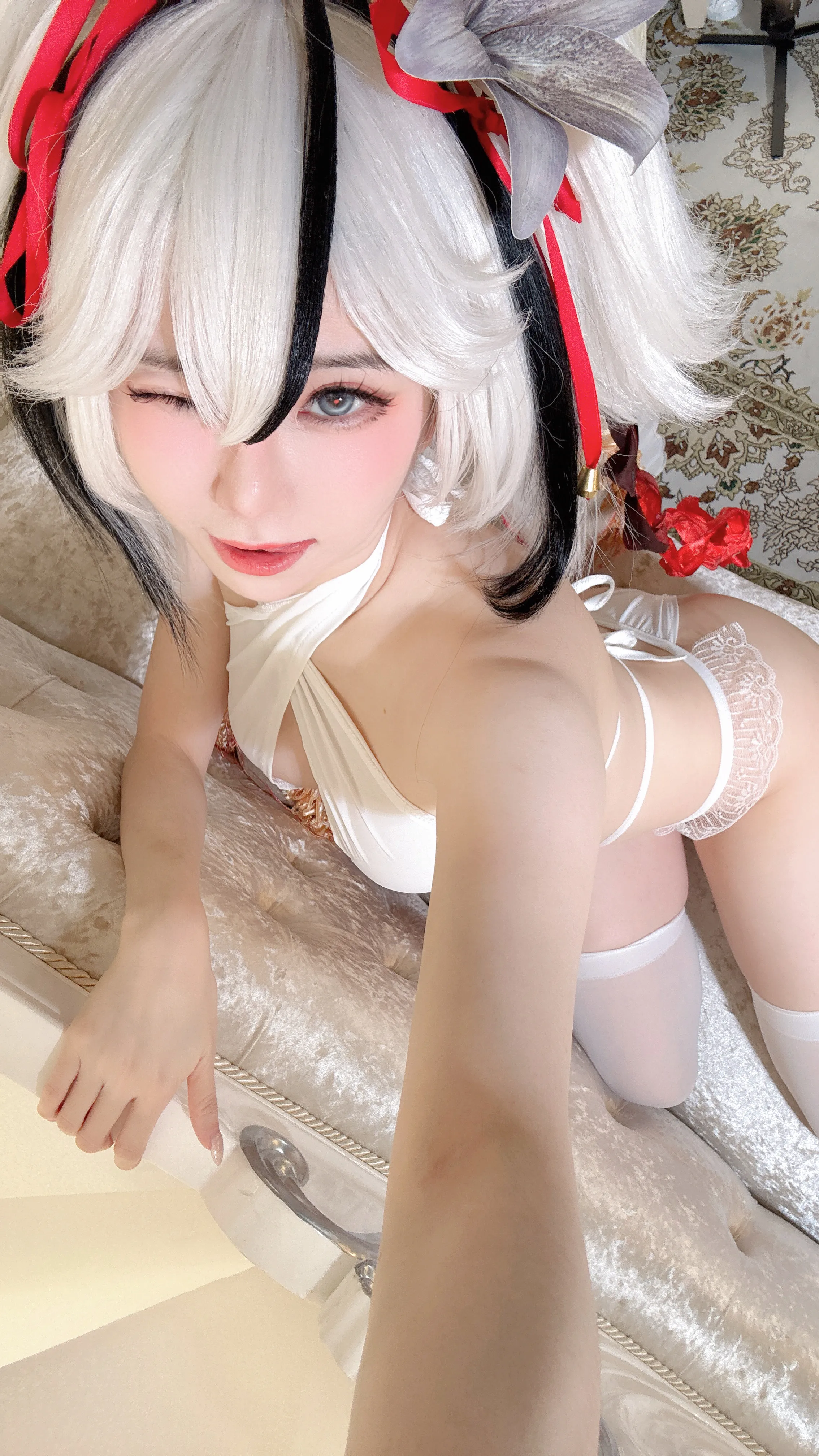 Đọc truyện hentai Tuyển tập Albums siêu phẩm Cosplay - Chap 1099 - Sally Dorasnow - Camellya Bridal Lingerie
