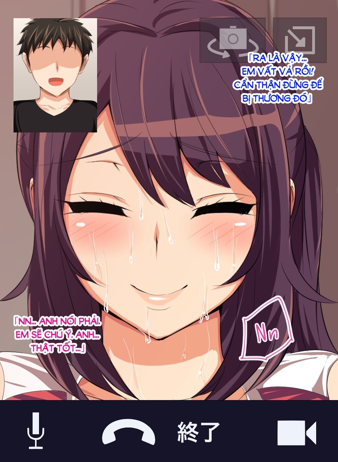 Đọc truyện hentai Tokai No Iro Ni Somaru Kanojo - Chap 4