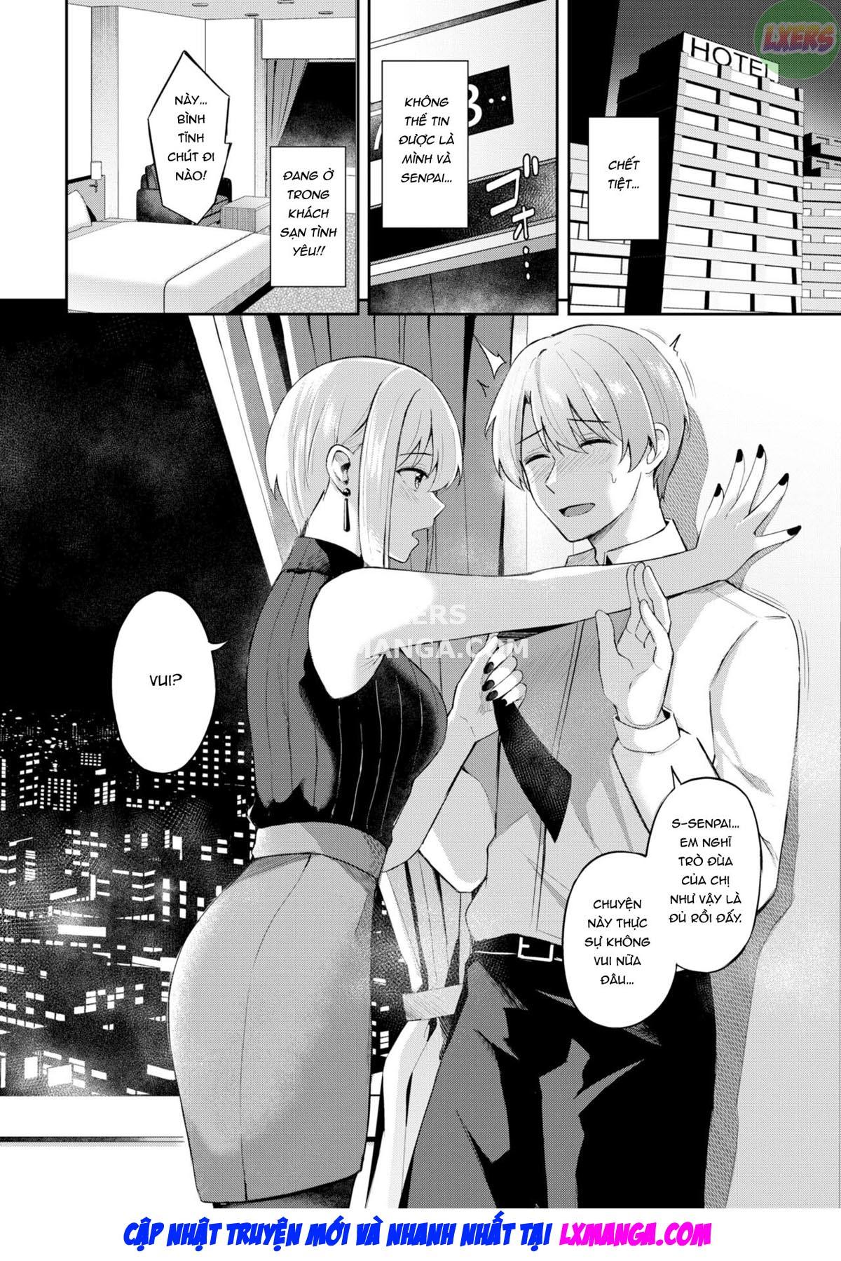 Đọc truyện hentai Tiền bối táo bạo - Oneshot