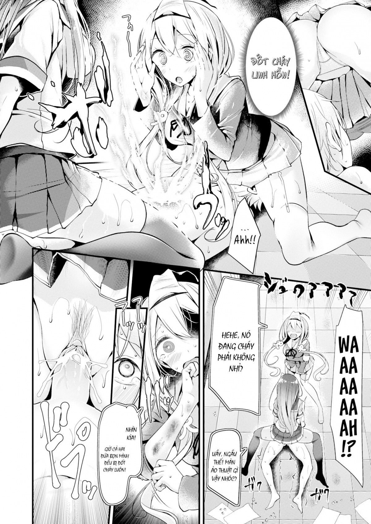 Đọc truyện hentai Spiritual Harassment - Test of Courage - Oneshot