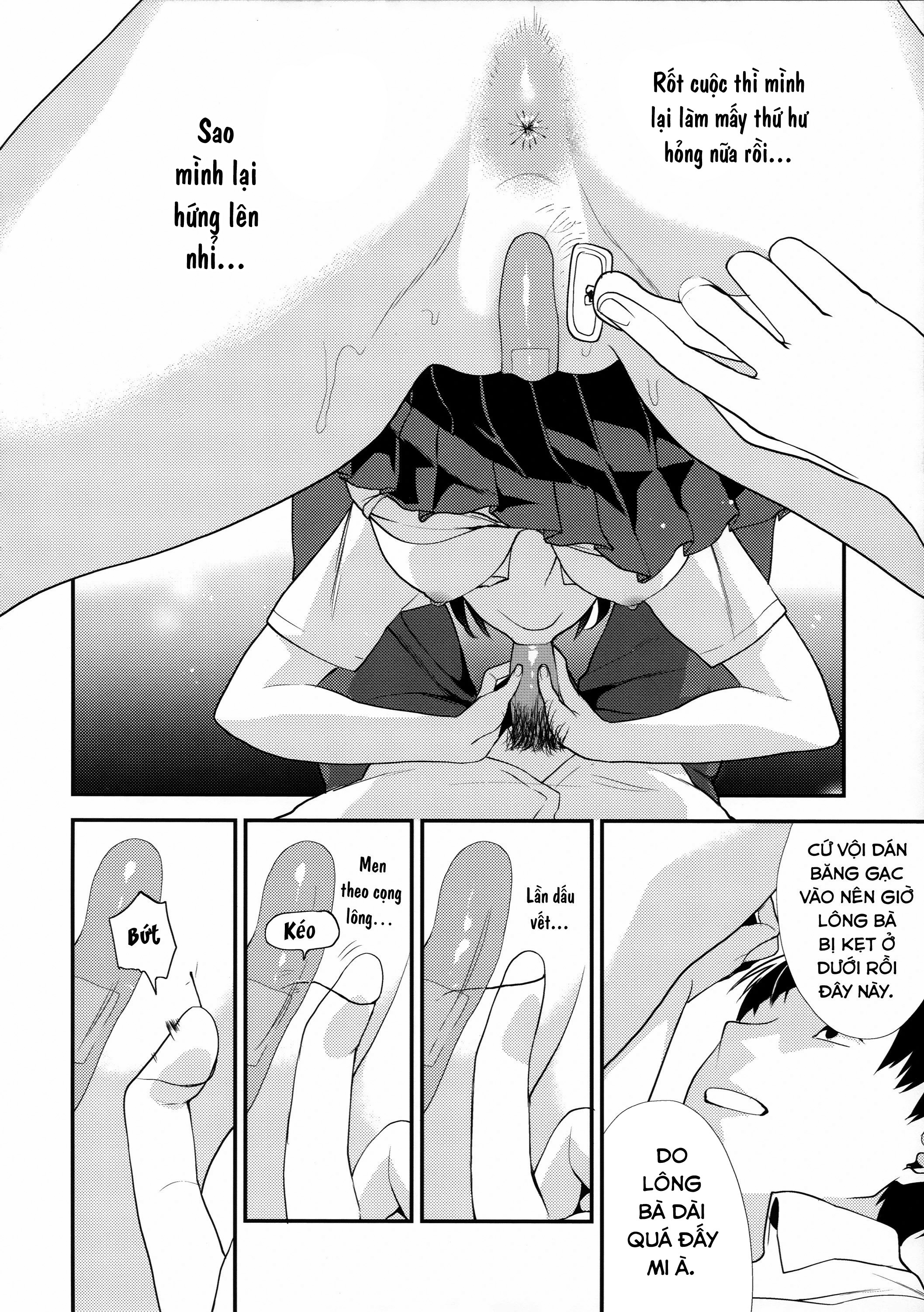 Đọc truyện hentai Cạo lông vùng kín - Oneshot