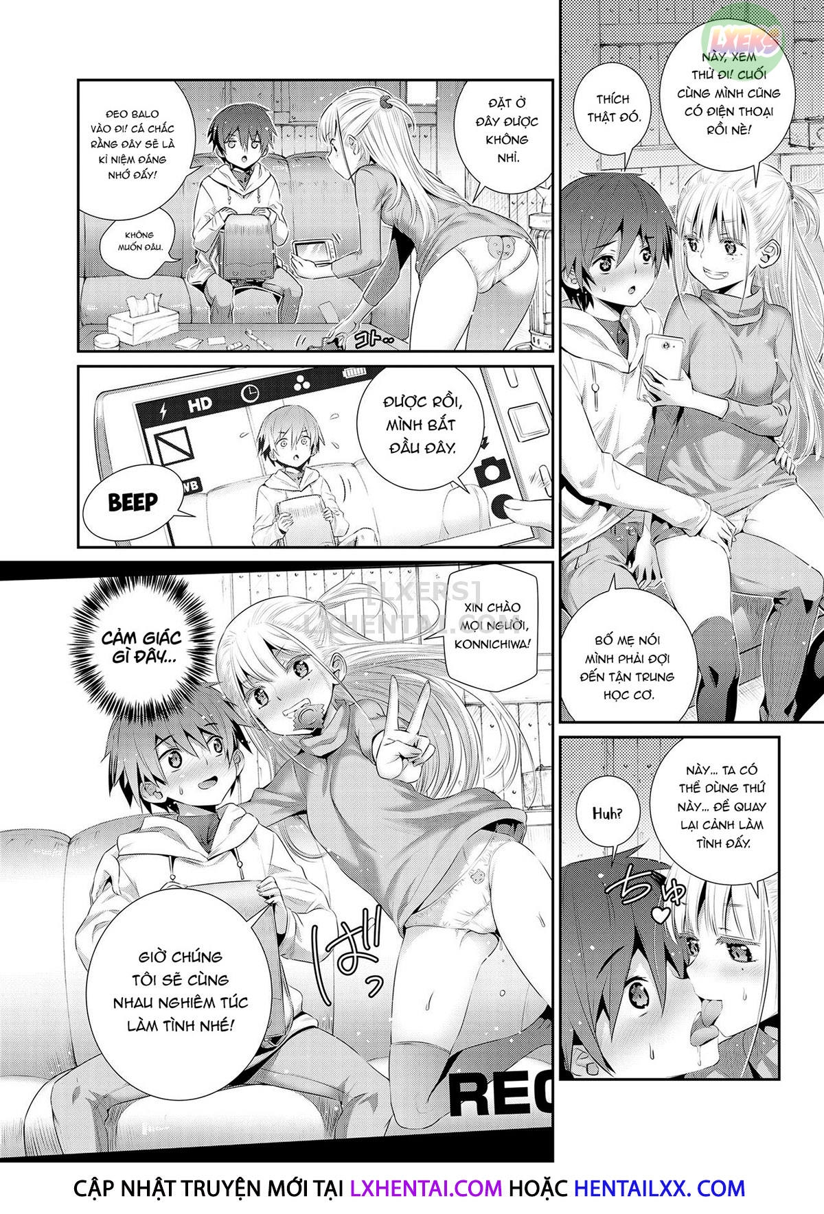 Đọc truyện hentai Our Secret Base - Oneshot