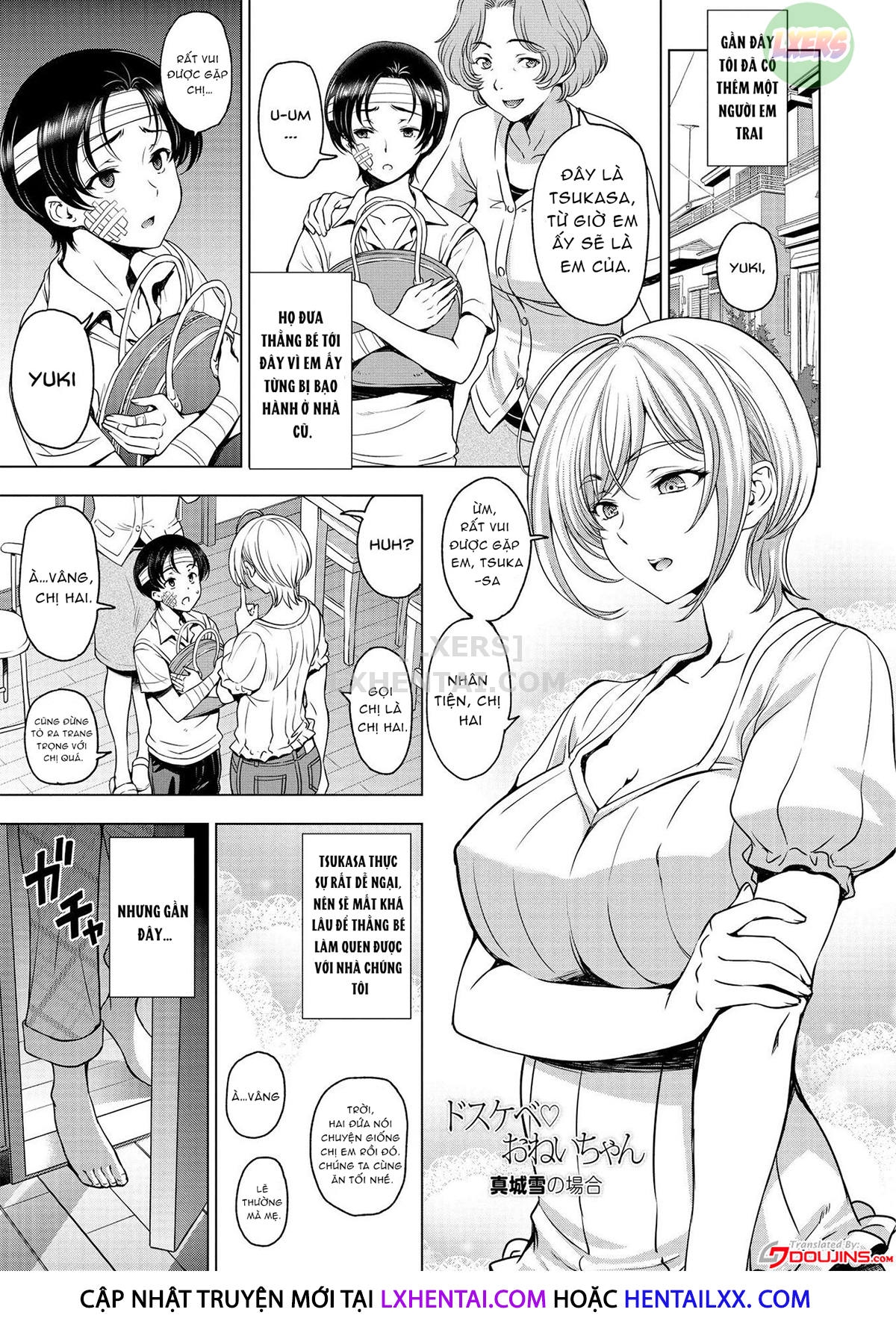 Đọc truyện hentai Chị gái siêu dâm đãng - Chap 9
