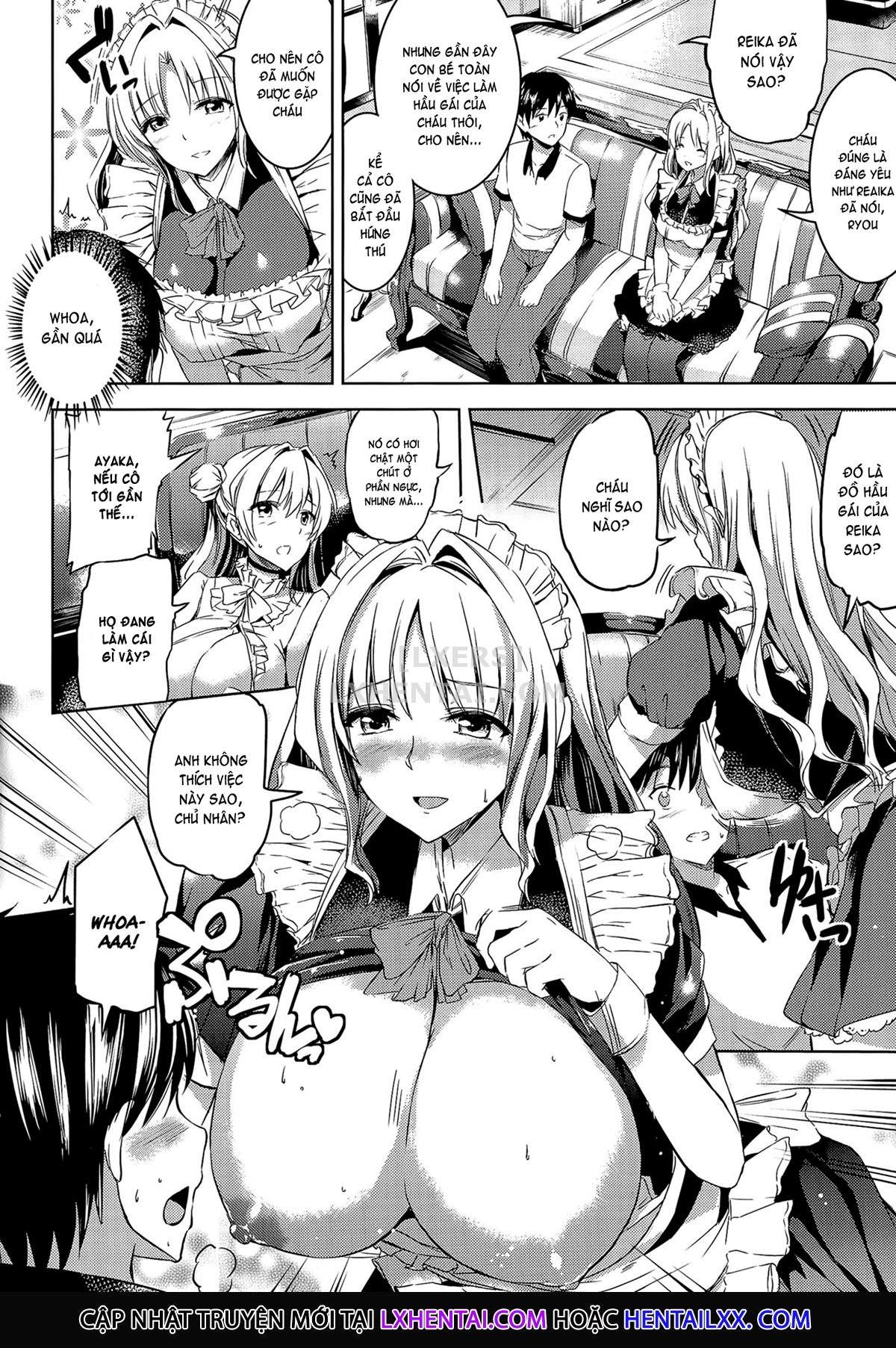 Đọc truyện hentai Ojousama No Maid Jijou - Chap 1