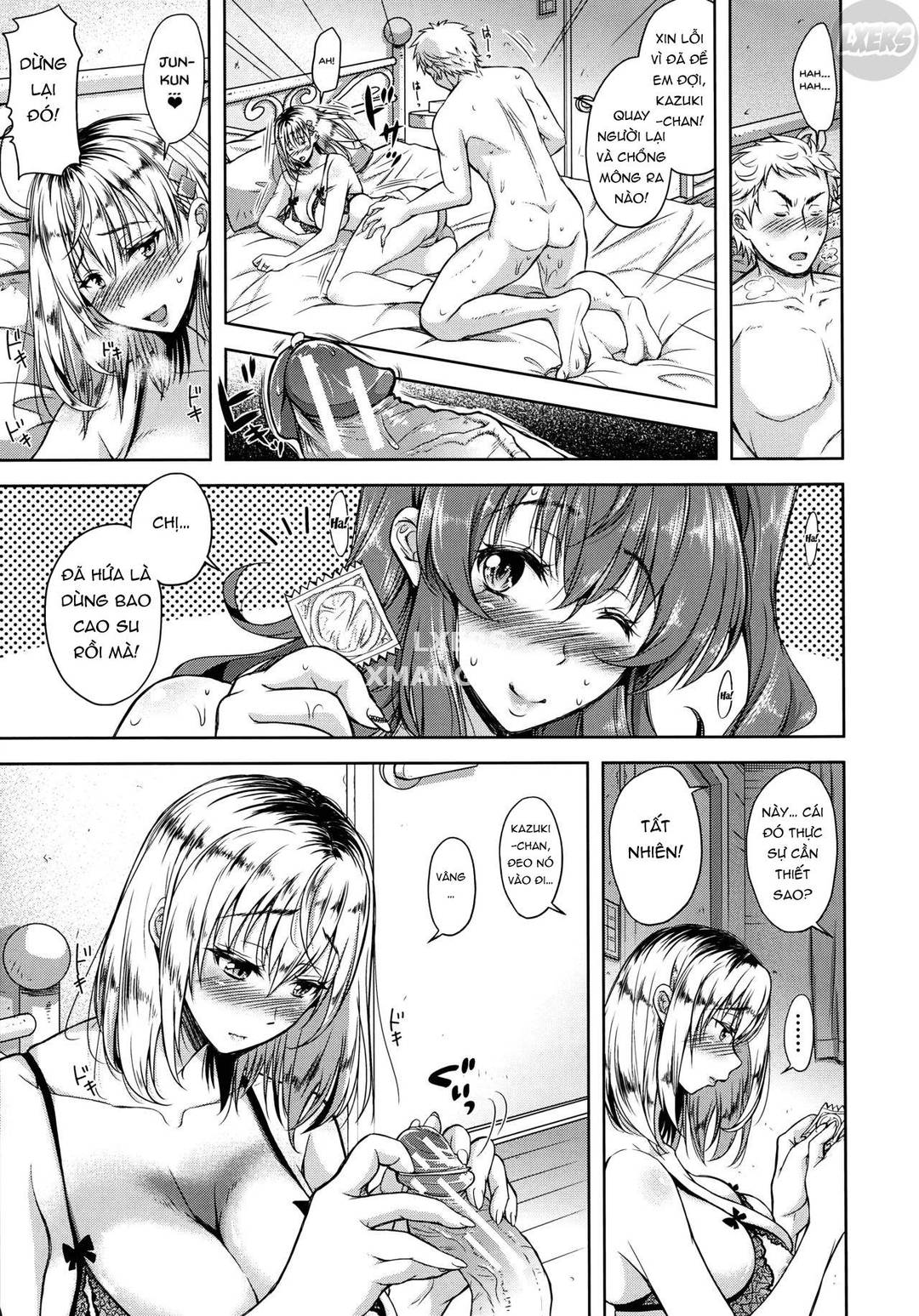 Đọc truyện hentai Khuôn mặt dâm đãng  và thực sự thèm tình - Chap 3