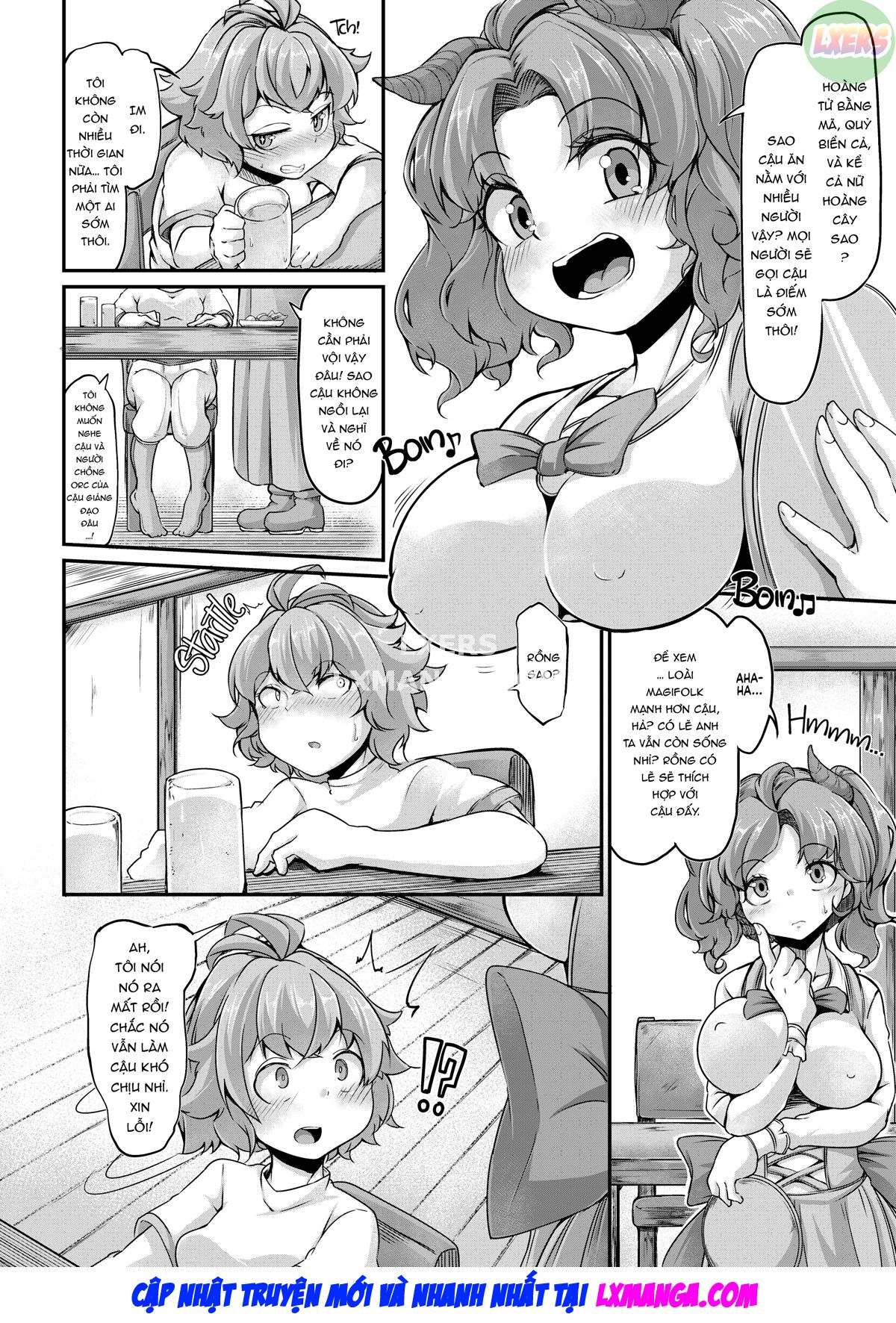 Đọc truyện hentai Tái thiết!? Thụ tinh giữa các loài - Chap 6 - [END]