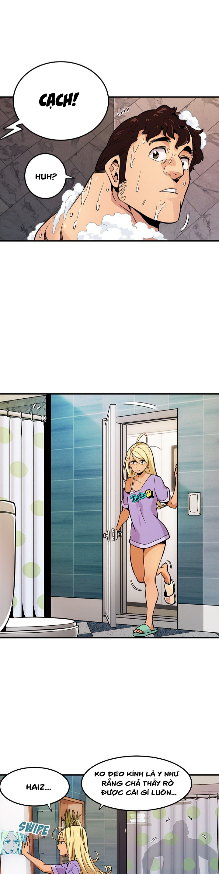 Đọc truyện hentai Canh Phòng - Chap 4: Bất Ngờ...