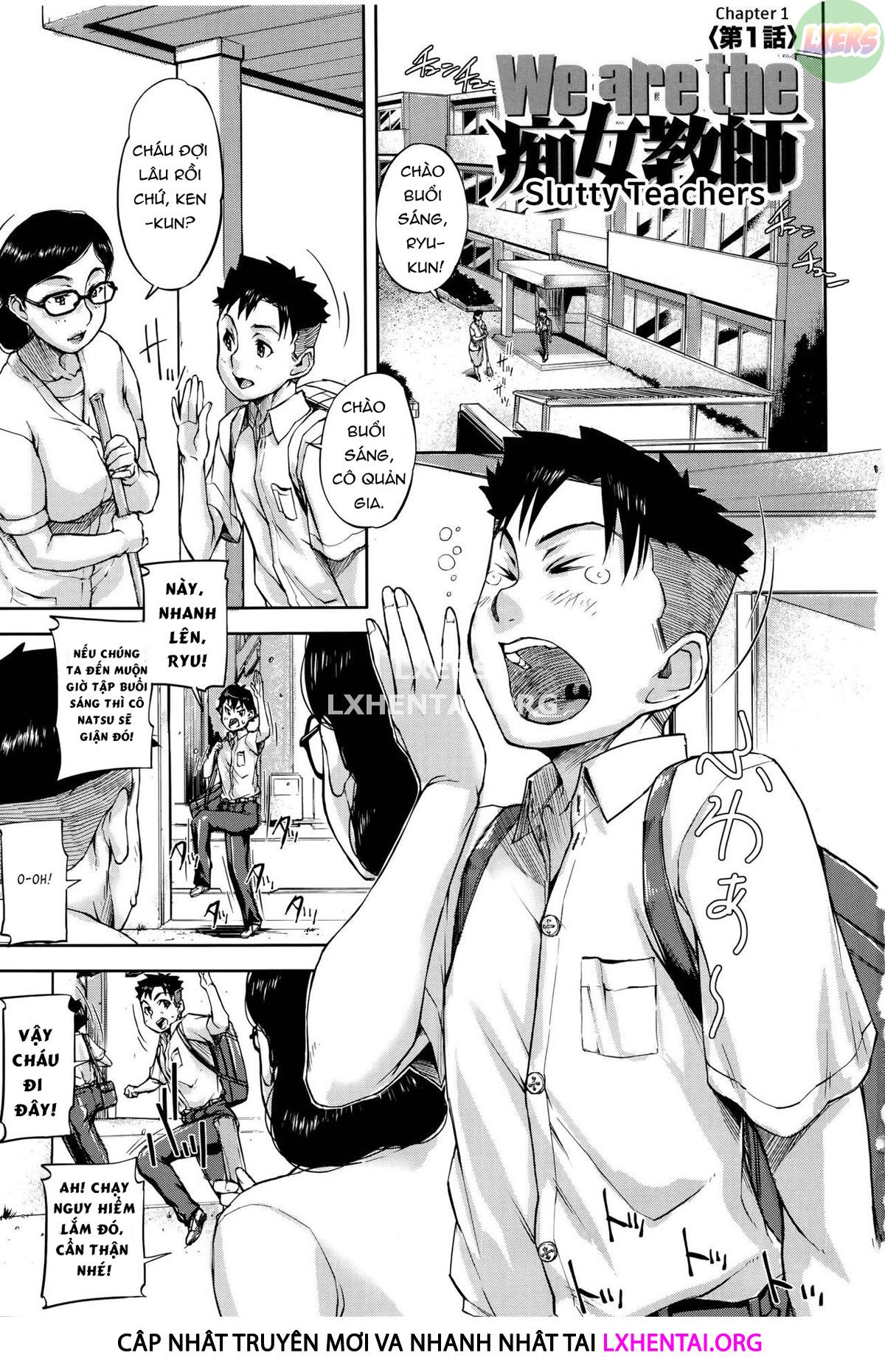 Đọc truyện hentai Jokyoushi Chitai Tousatsuroku - Chap 1