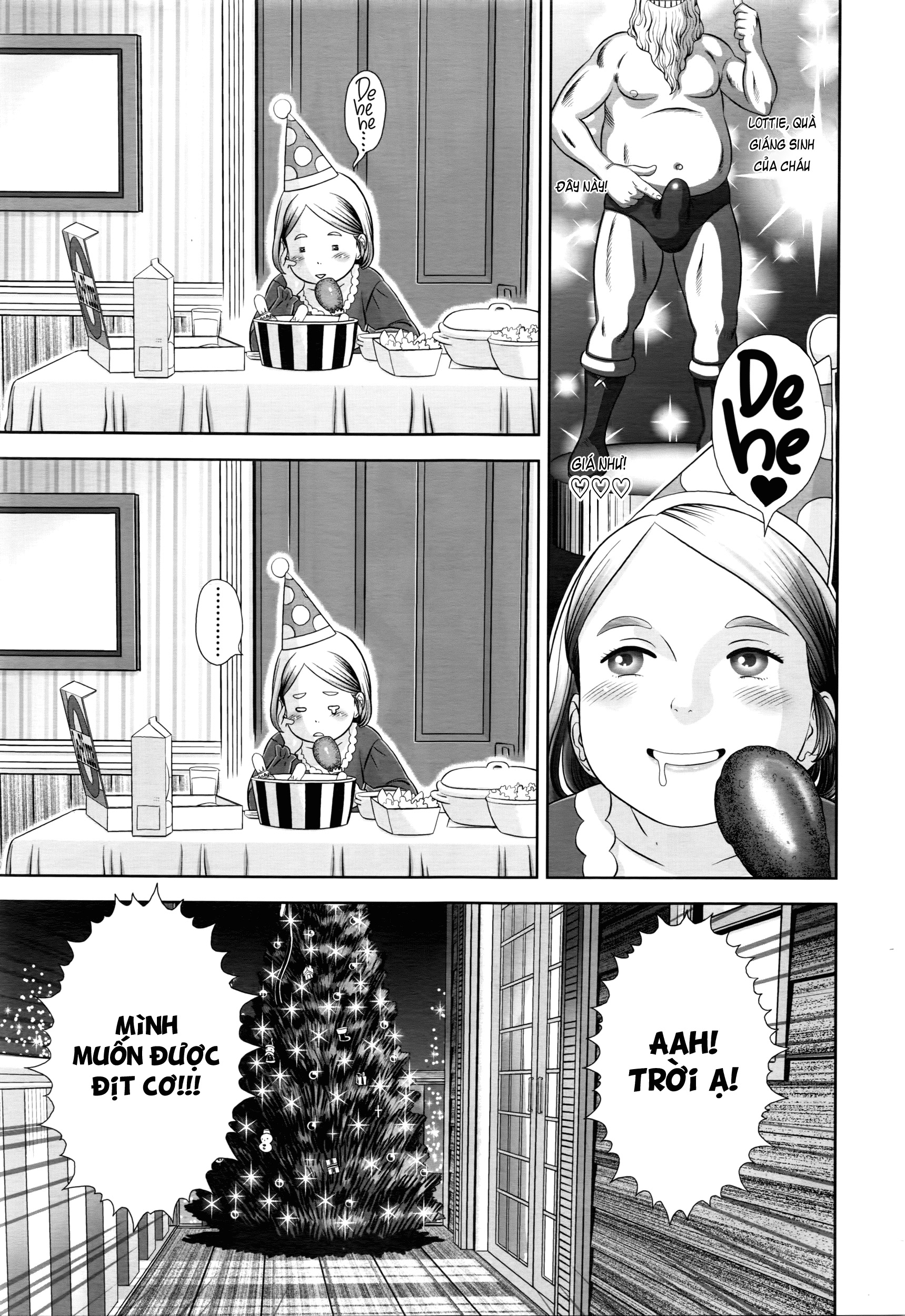 Đọc truyện hentai Giáng Sinh vui vẻ nhé, Lottie! - Oneshot