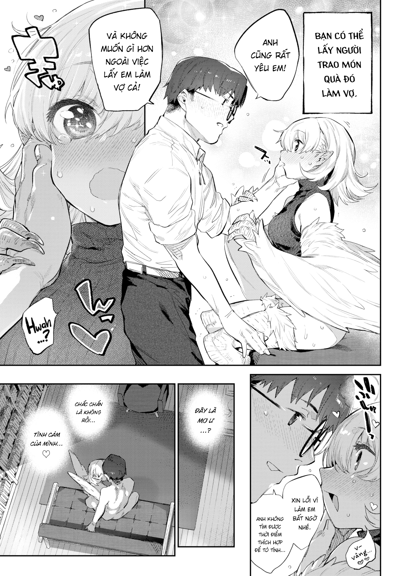 Đọc truyện hentai Otherworldly Maidens Series - Harpy Valentines Day