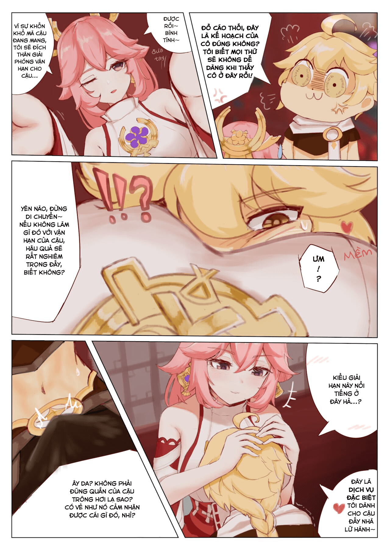 Đọc truyện hentai Dịch vụ đặc biệt của Yae Miko - ONESHOT