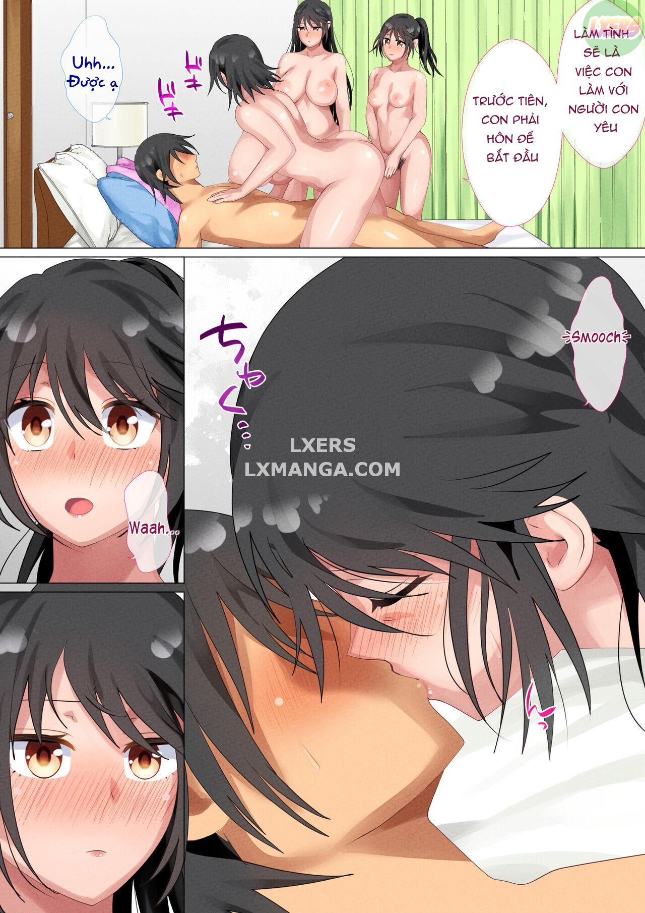 Đọc truyện hentai Kazoku De Musuko O Fudeoroshi Suru Narawashi Ga Sonzai Suru Kakei - Oneshot