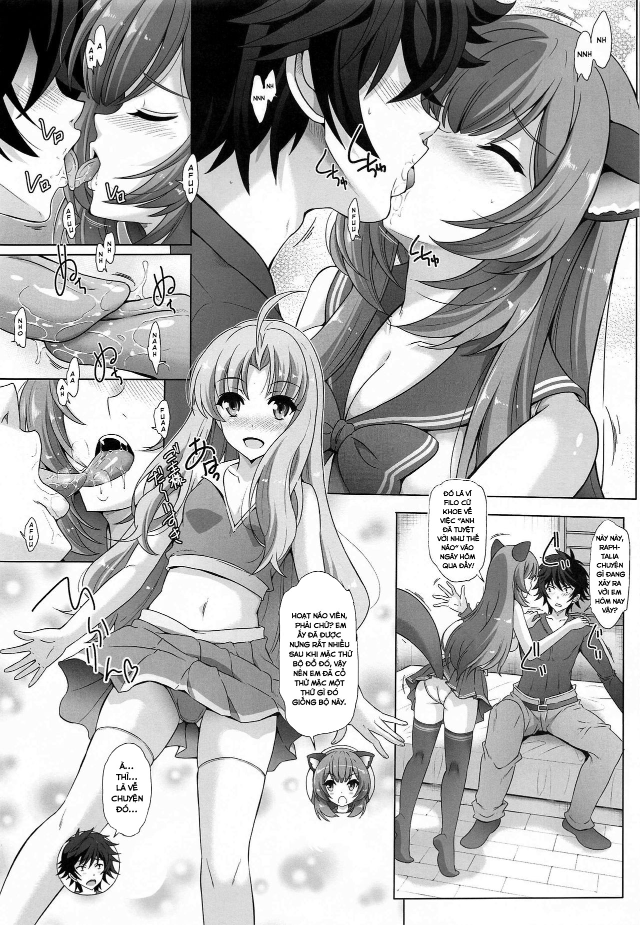 Đọc truyện hentai Yoru mo Sugoku Rippa na Yuusha-sama ni 1-ban Jouzu ni Gohoushi Dekir - Oneshot