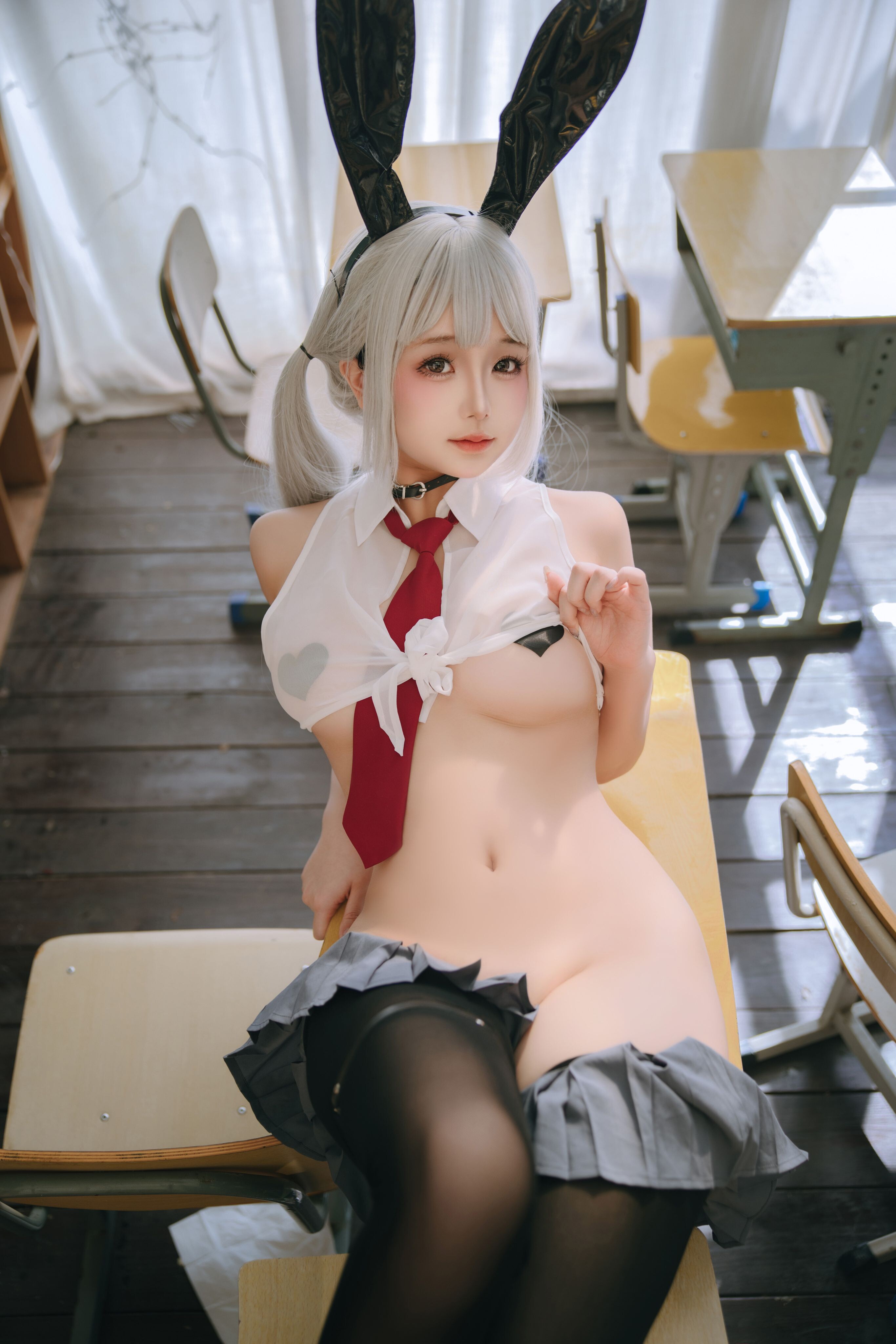 Đọc truyện hentai Tuyển tập Albums siêu phẩm Cosplay - Chap 996 - Hina Jiao - Rebellious Girl JK