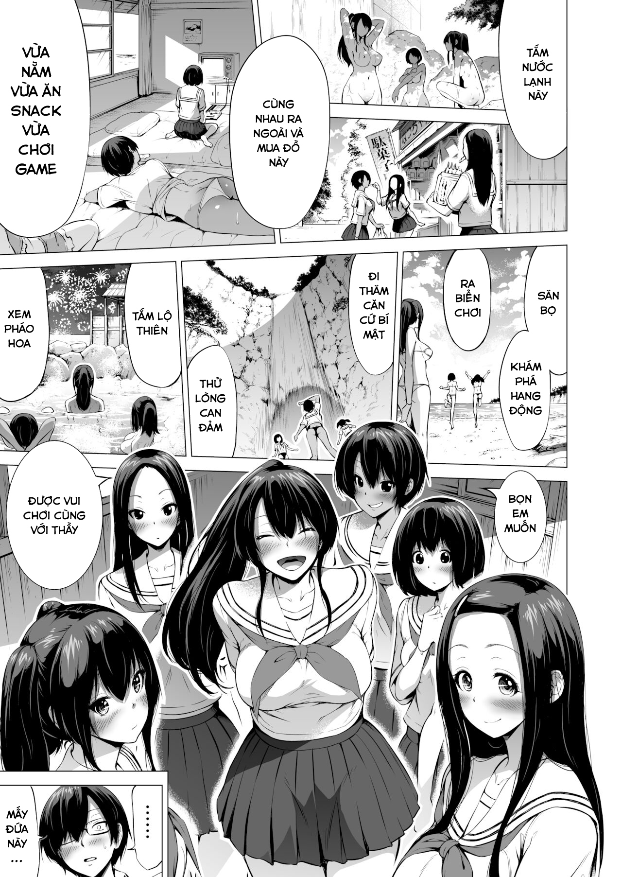 Đọc truyện hentai Nanaka no Rakuen ~Inaka no Gakkou de Bishoujo Harem - Chap 0