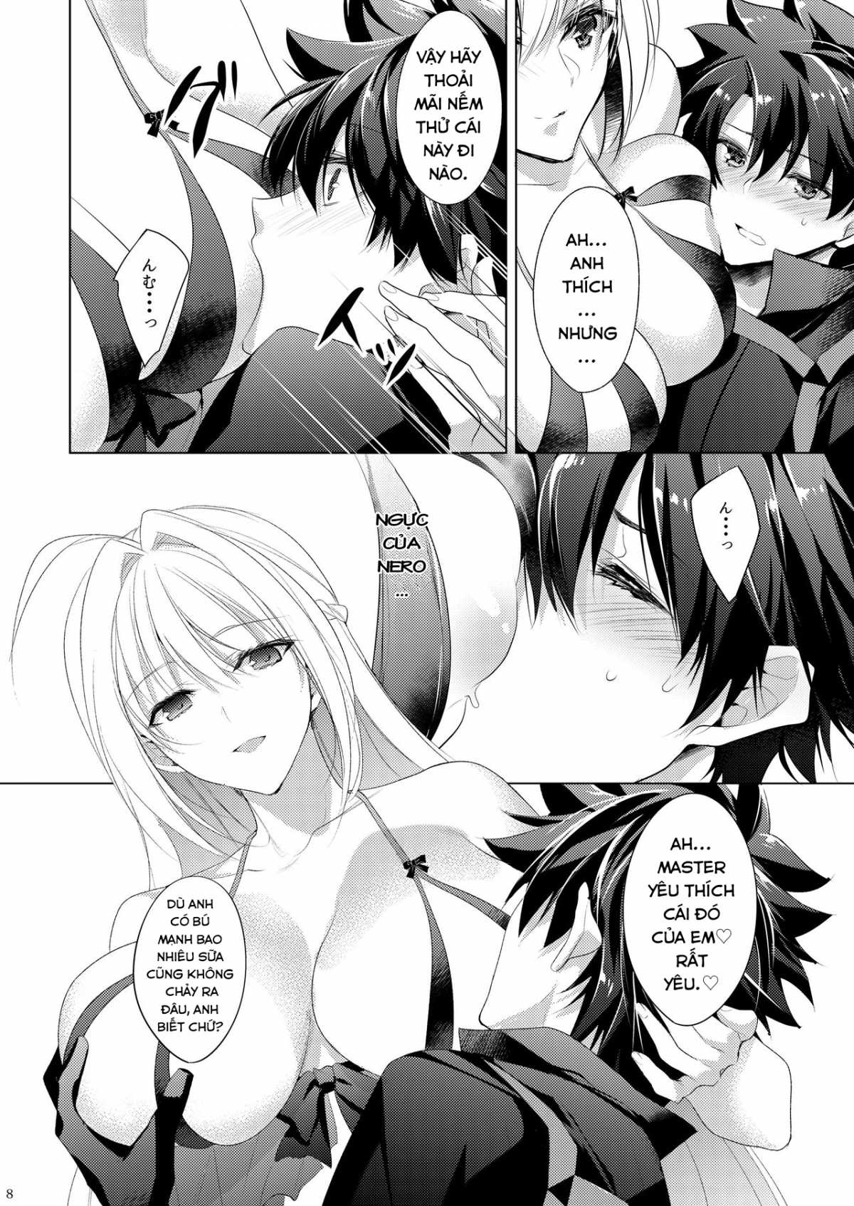 Đọc truyện hentai Nero-chama sẽ giúp anh vui vẻ. - Oneshot
