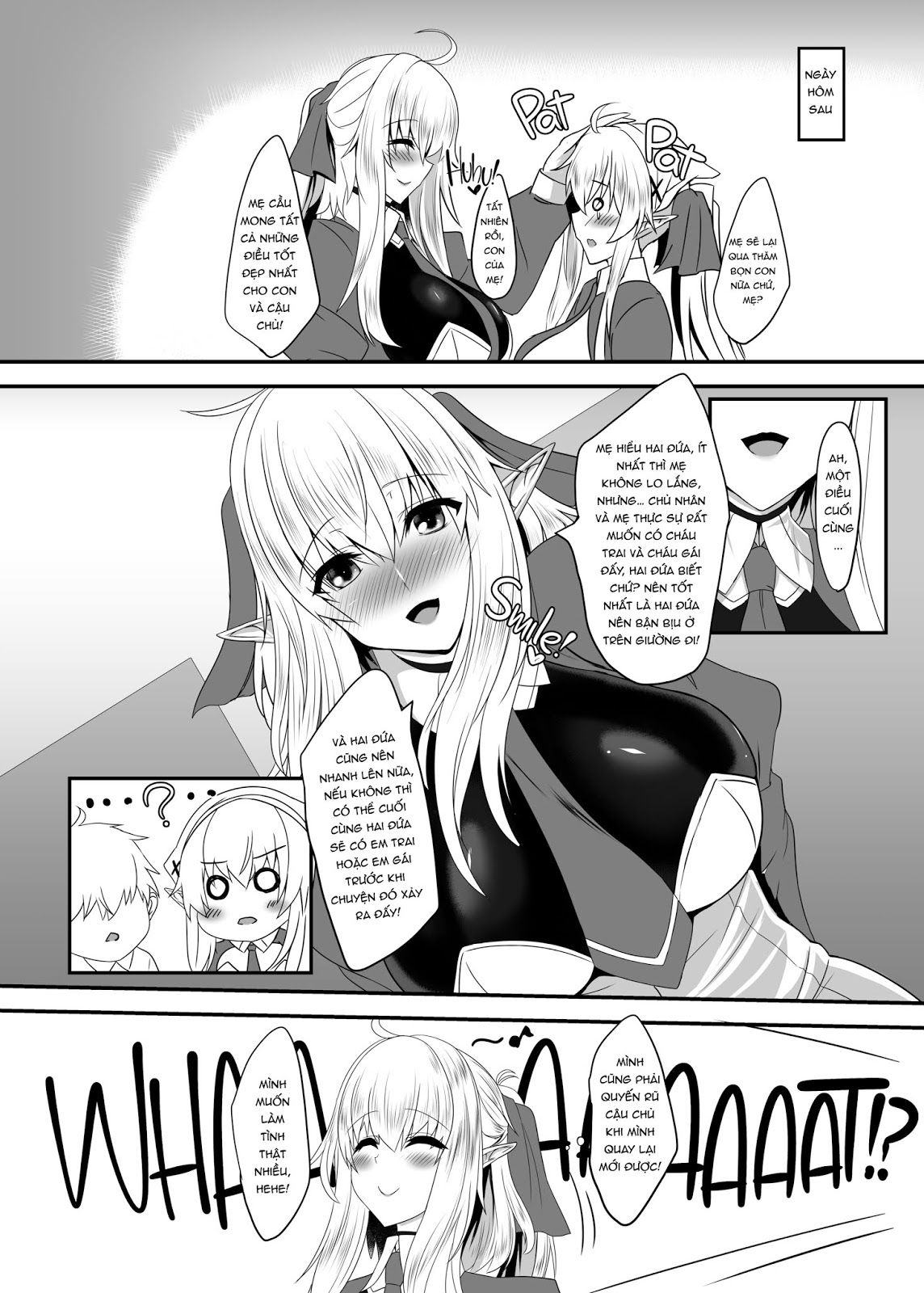 Đọc truyện hentai I Love You So, Young Master! - Chap 2 - I Wanna Be Jumped by Elf Mommy-