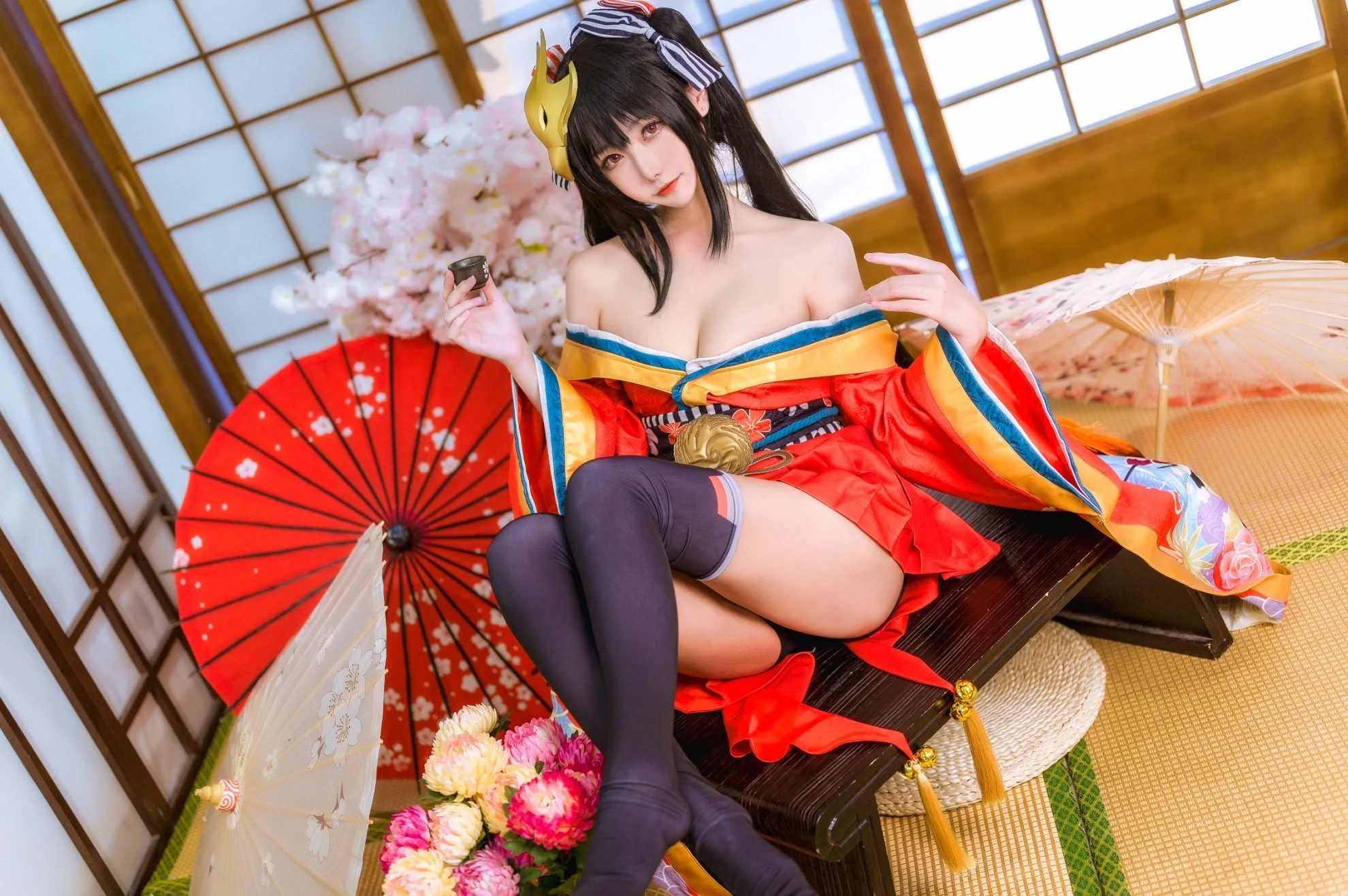 Đọc truyện hentai Tuyển tập Albums siêu phẩm Cosplay - Chap 882 - Momoko Aoi Taiho Kimono