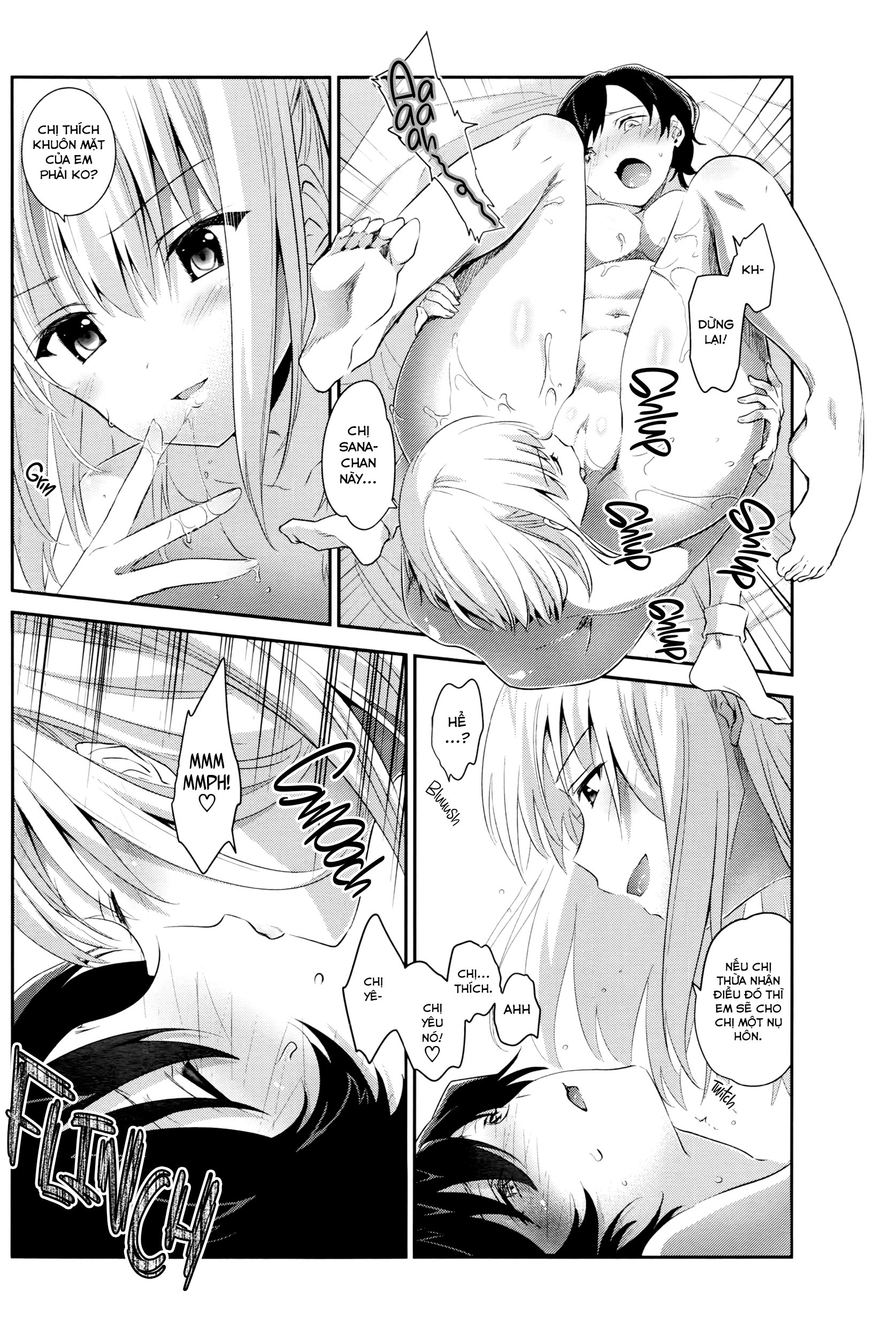 Đọc truyện hentai Mazaranai_Rasen - Oneshot