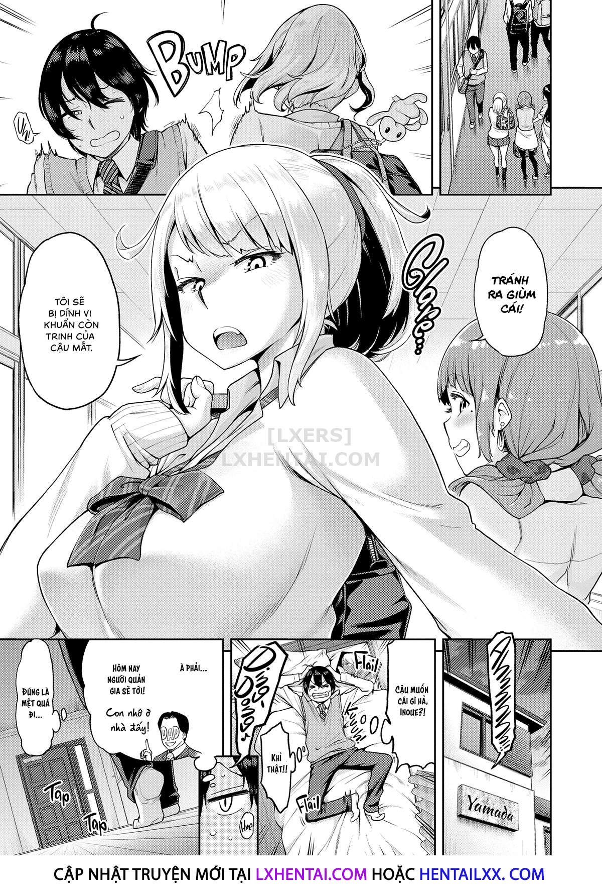 Đọc truyện hentai Holesome Gals!!! - Chap 7 - My Classmate is a Slutty Housekeeper!?