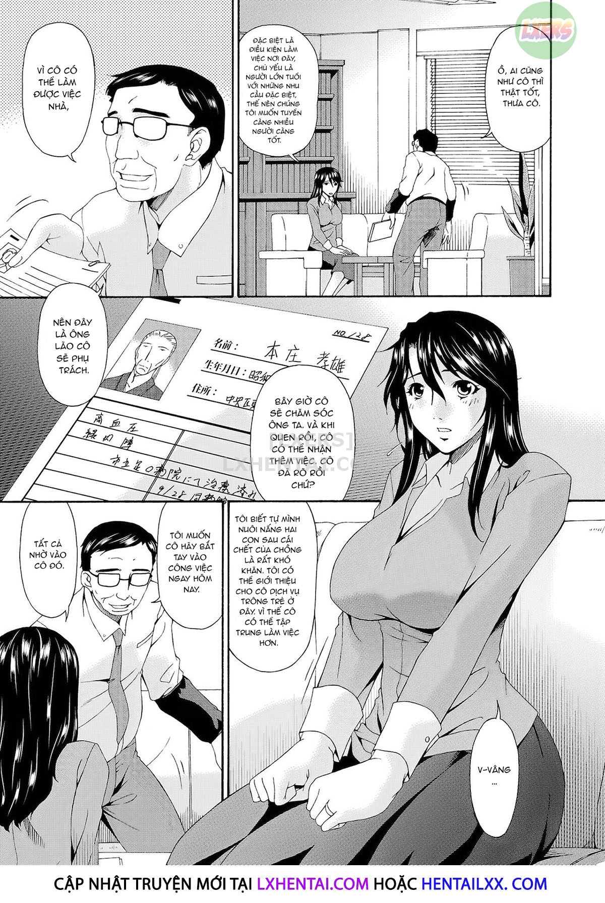Đọc truyện hentai Kaigo Dorei - Chap 1
