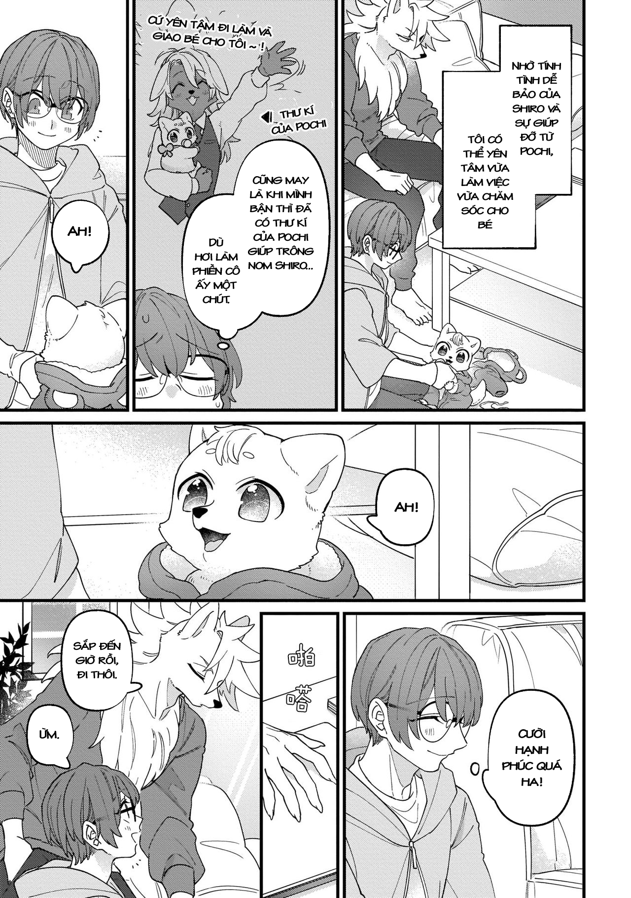 Đọc truyện hentai Trở thành gia đình với thú nhân - Chương 3