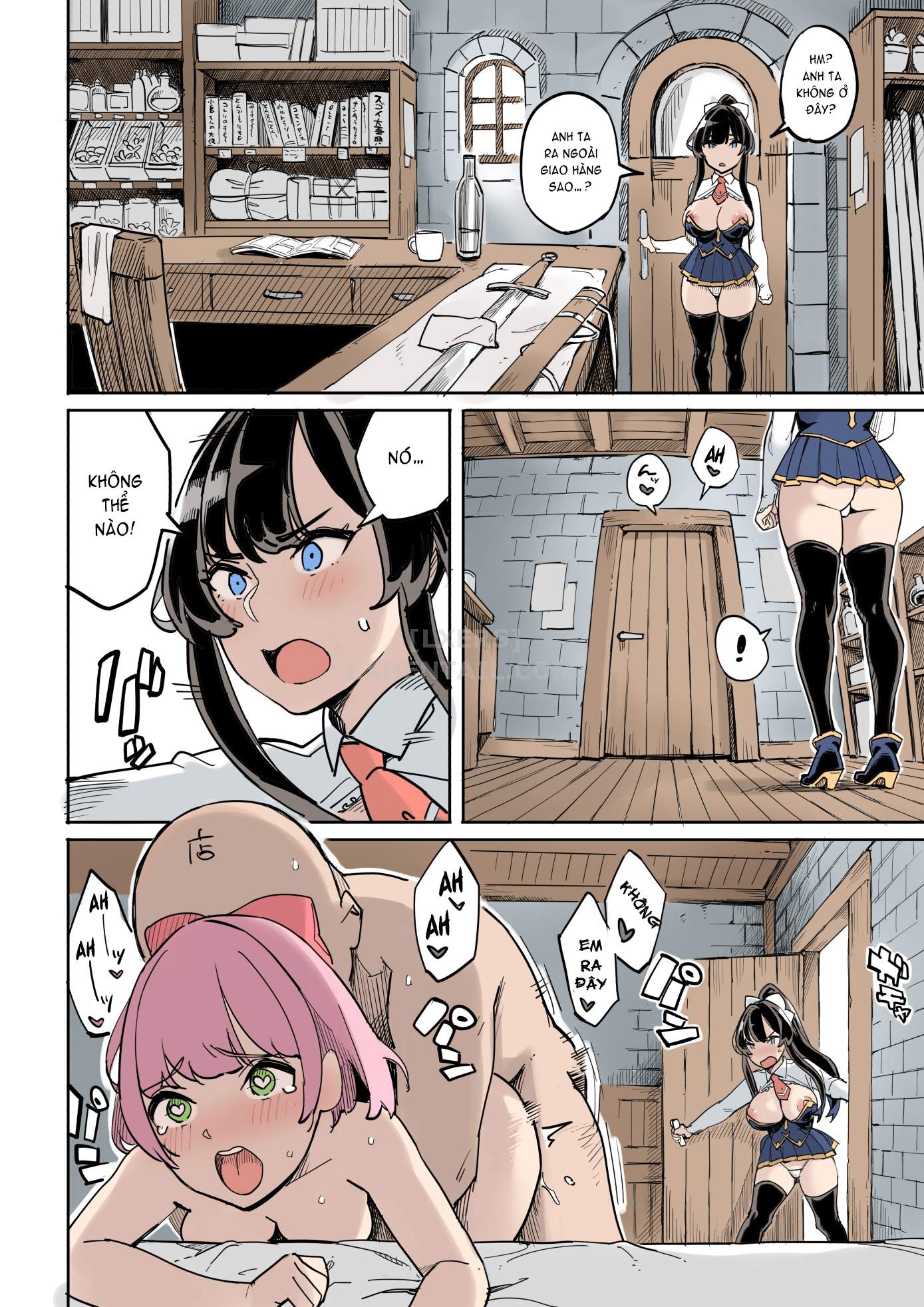Đọc truyện hentai Shippai! Otori Sousa - Oneshot
