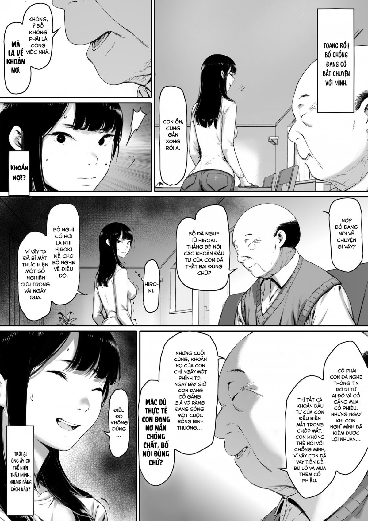 Đọc truyện hentai Ánh nhìn của bố chồng - Phần 1 - Chap 1